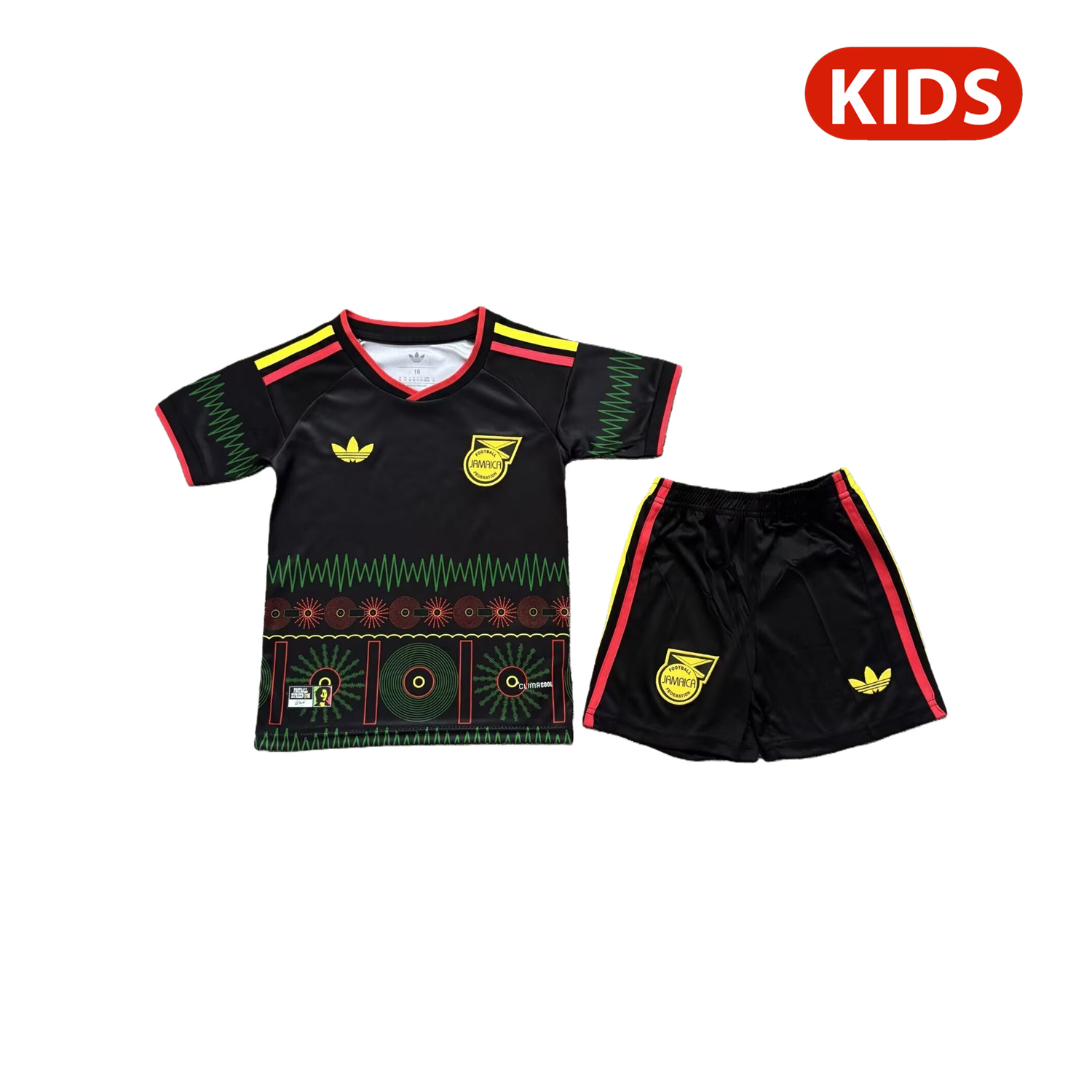AlphaJersey-Jamaica 2026 Away Kids Kit