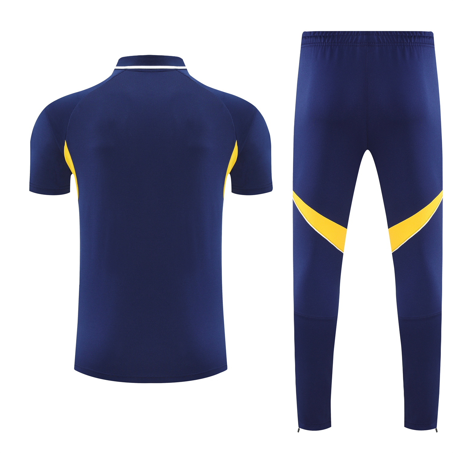 AlphaJersey-Boca Juniors 25-26 POLO Short-Sleeve Training Set - Dark Blue Top & Shorts