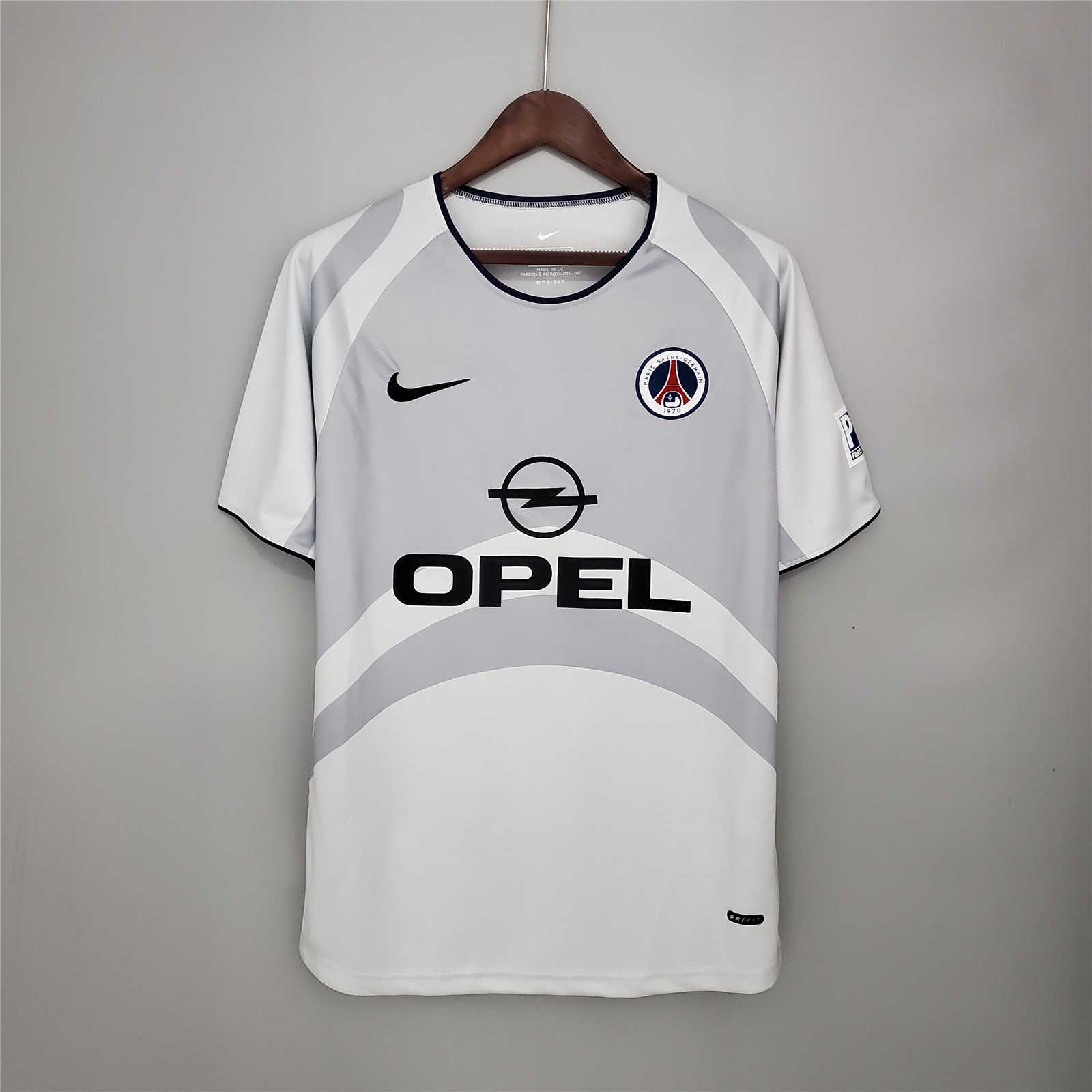 AlphaJersey-Retro Paris Saint-Germain PSG 2001-02 Away Jersey