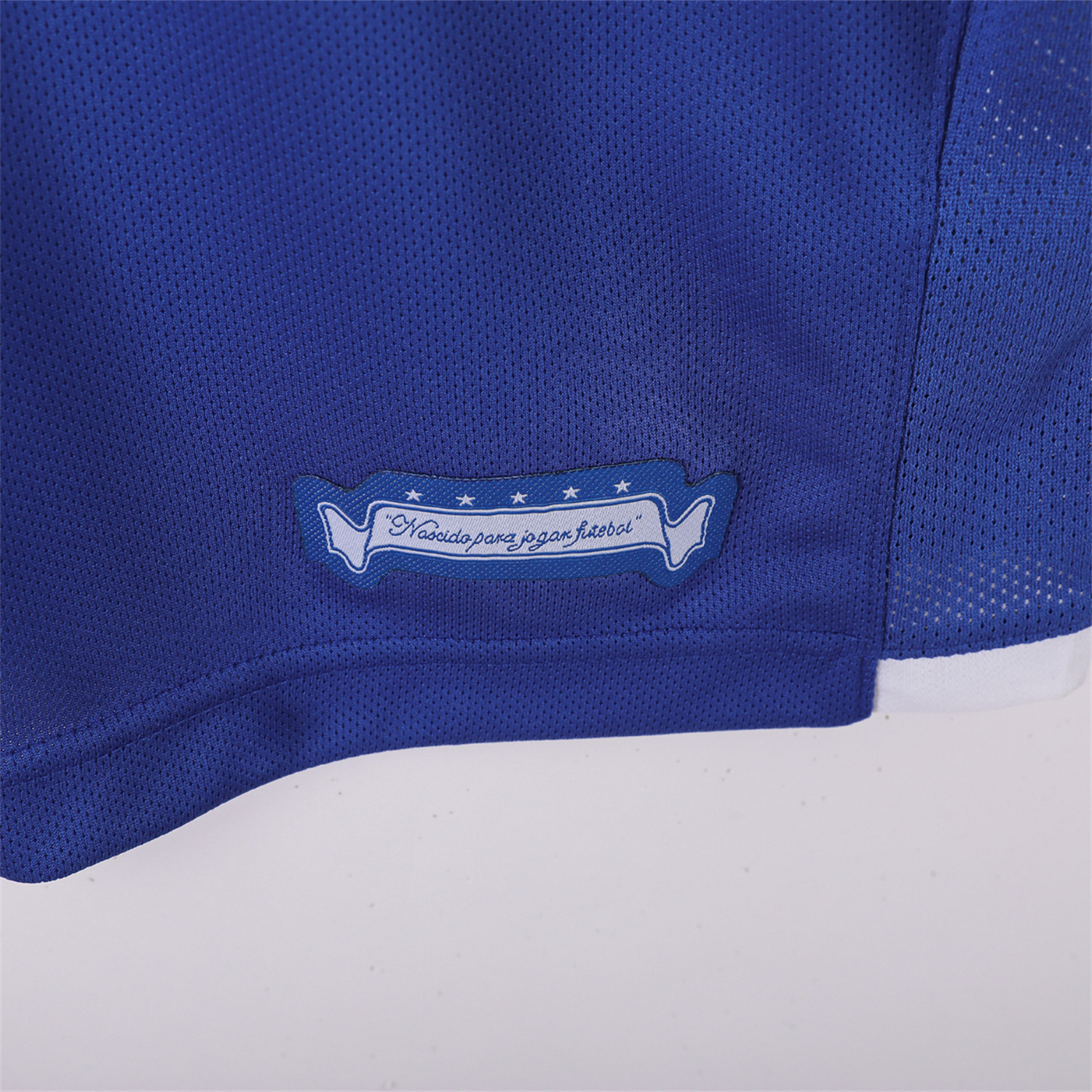 AlphaJersey-Retro Brazil 2006 Away Blue Jersey