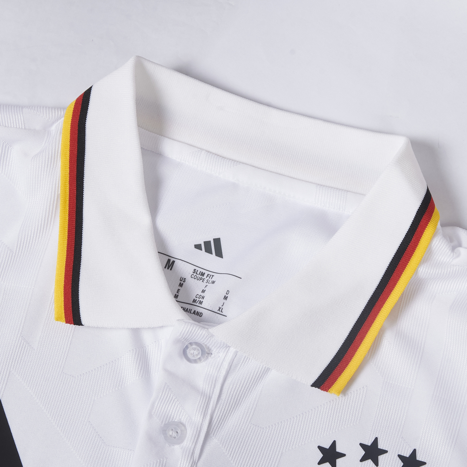 AlphaJersey-Germany 2026 White Special Edition Polo Jersey - Player Version