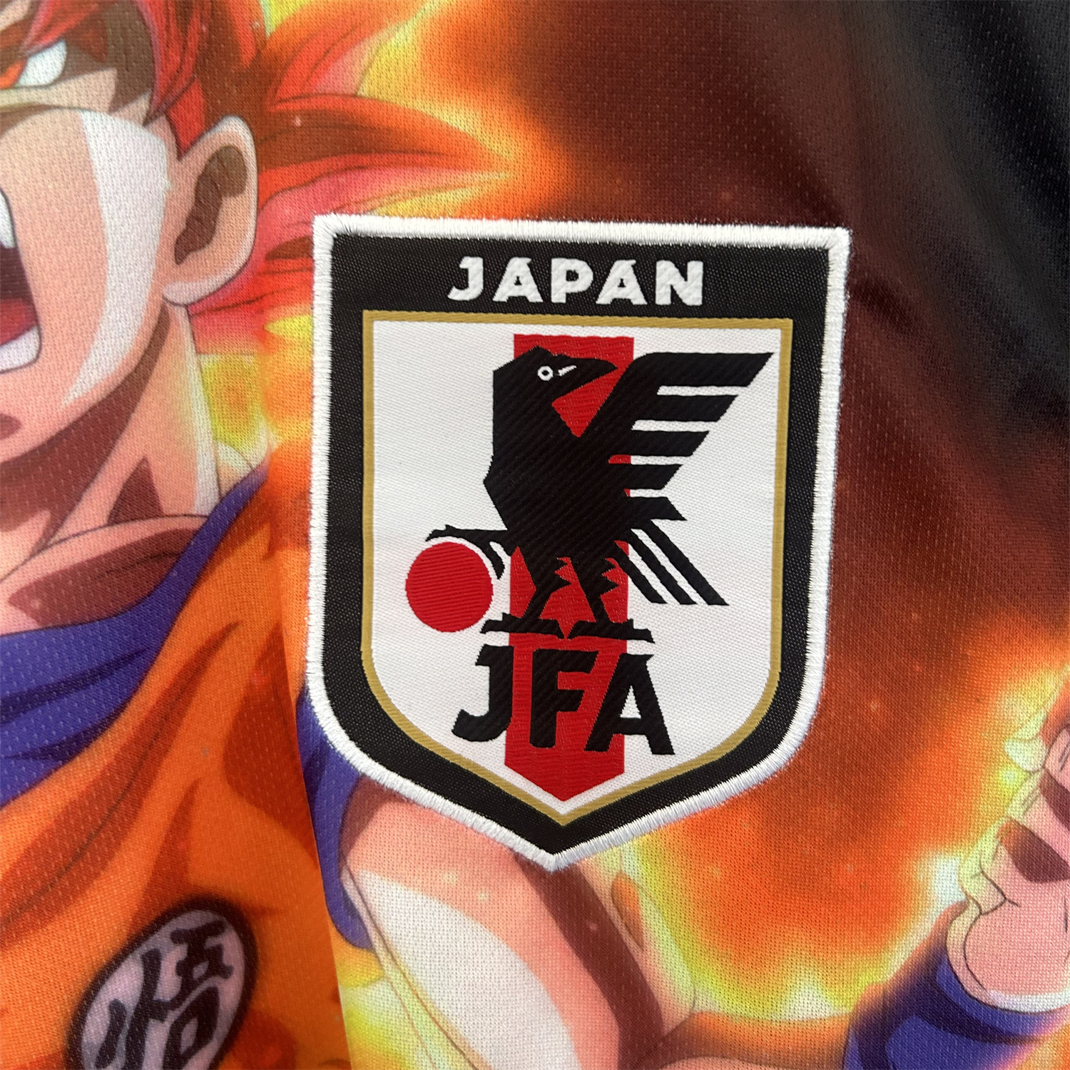 AlphaJersey-Japan 25-26 Red Hair Son Goku Black Special Edition Jersey - Fans Version