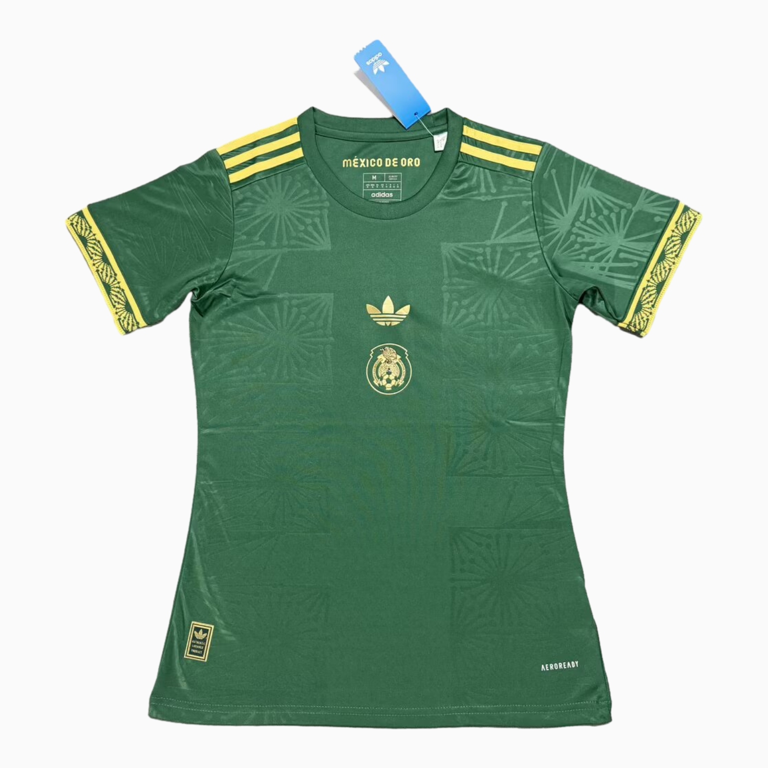 AlphaJersey-Women's Mexico 2025 Gold Cup Green Special Edition Jersey