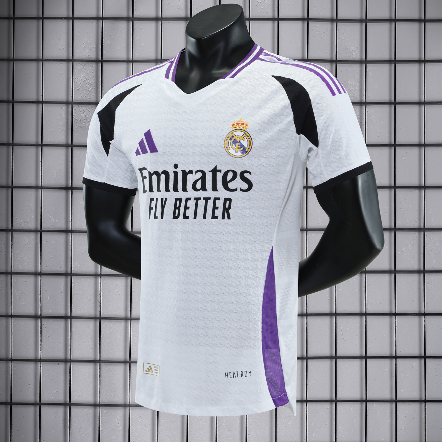AlphaJersey-Real Madrid 25-26 Purple Edge Special Edition Jersey - Player Version