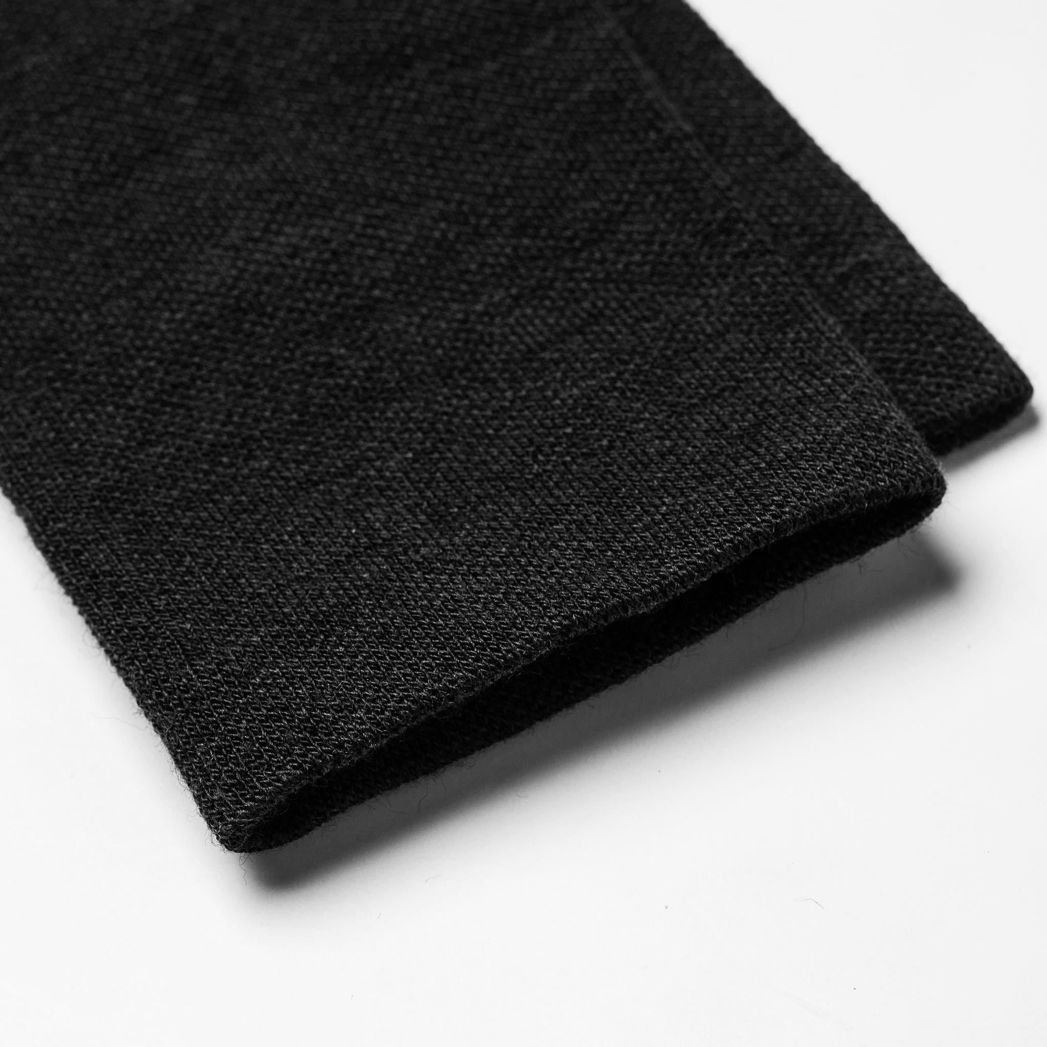 The Merino Sock in Black | Modern Menswear by yycbvcnbmmnbm