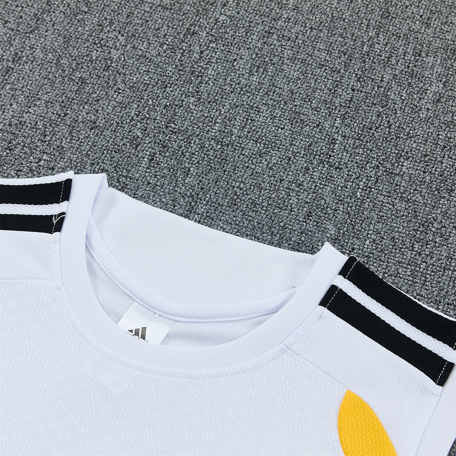 AlphaJersey-Germany 2026 Vest Training Set - White Vest and Black Shorts