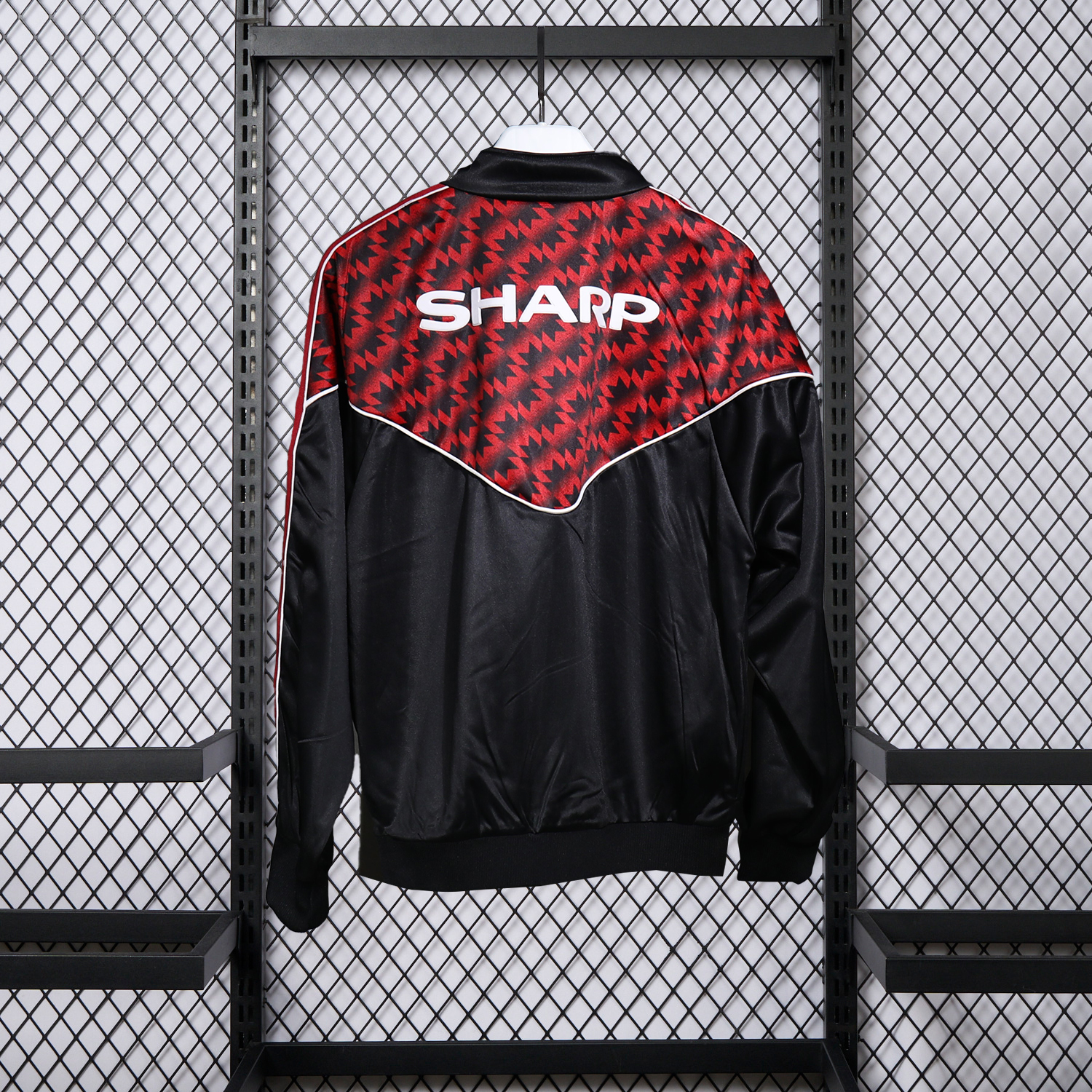 AlphaJersey-Manchester United 25-26 Training Set - Red Black Top and Black Pants