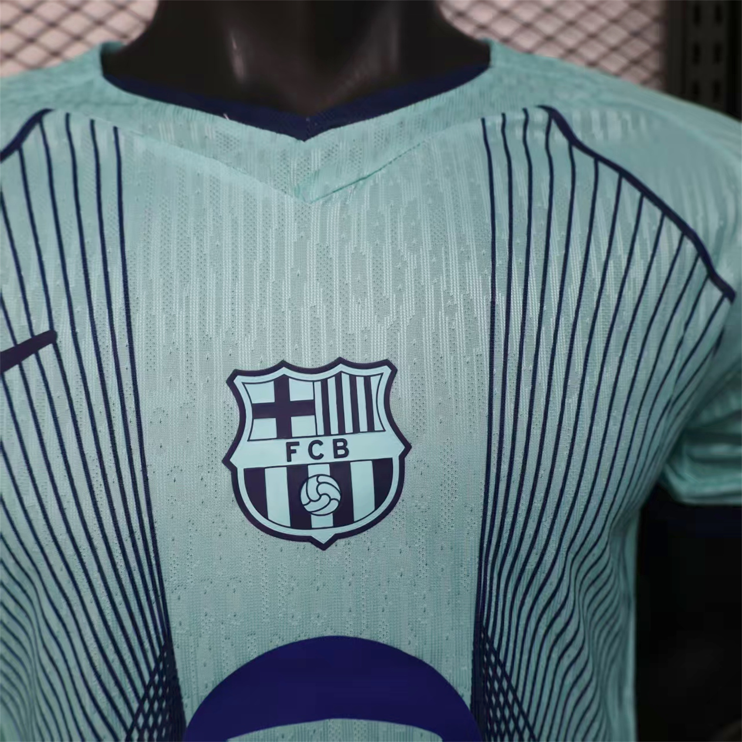 AlphaJersey-Barcelona 25-26 T90 Cyan Special Jersey - Player Version