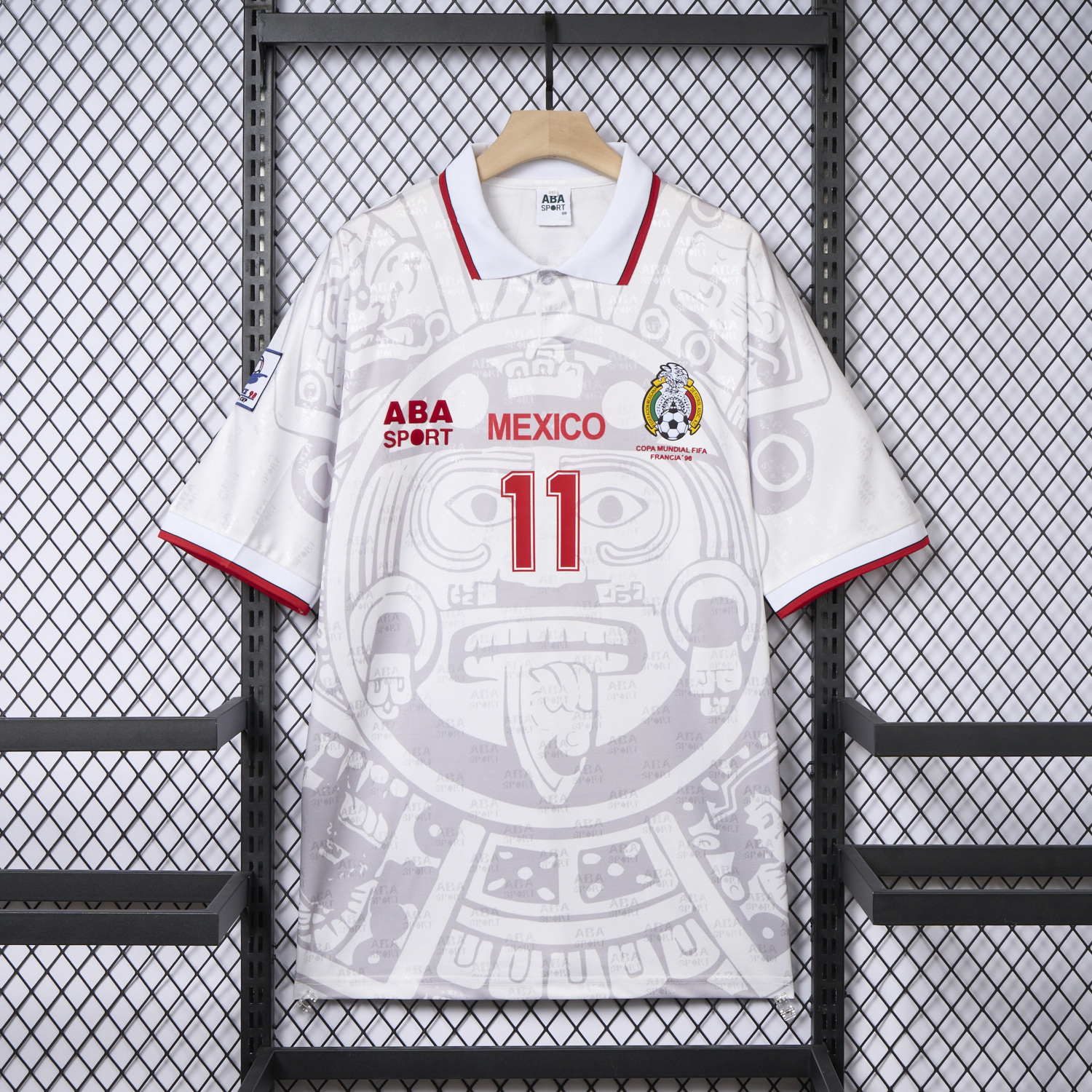 AlphaJersey-Retro Mexico 1998 Away Jersey