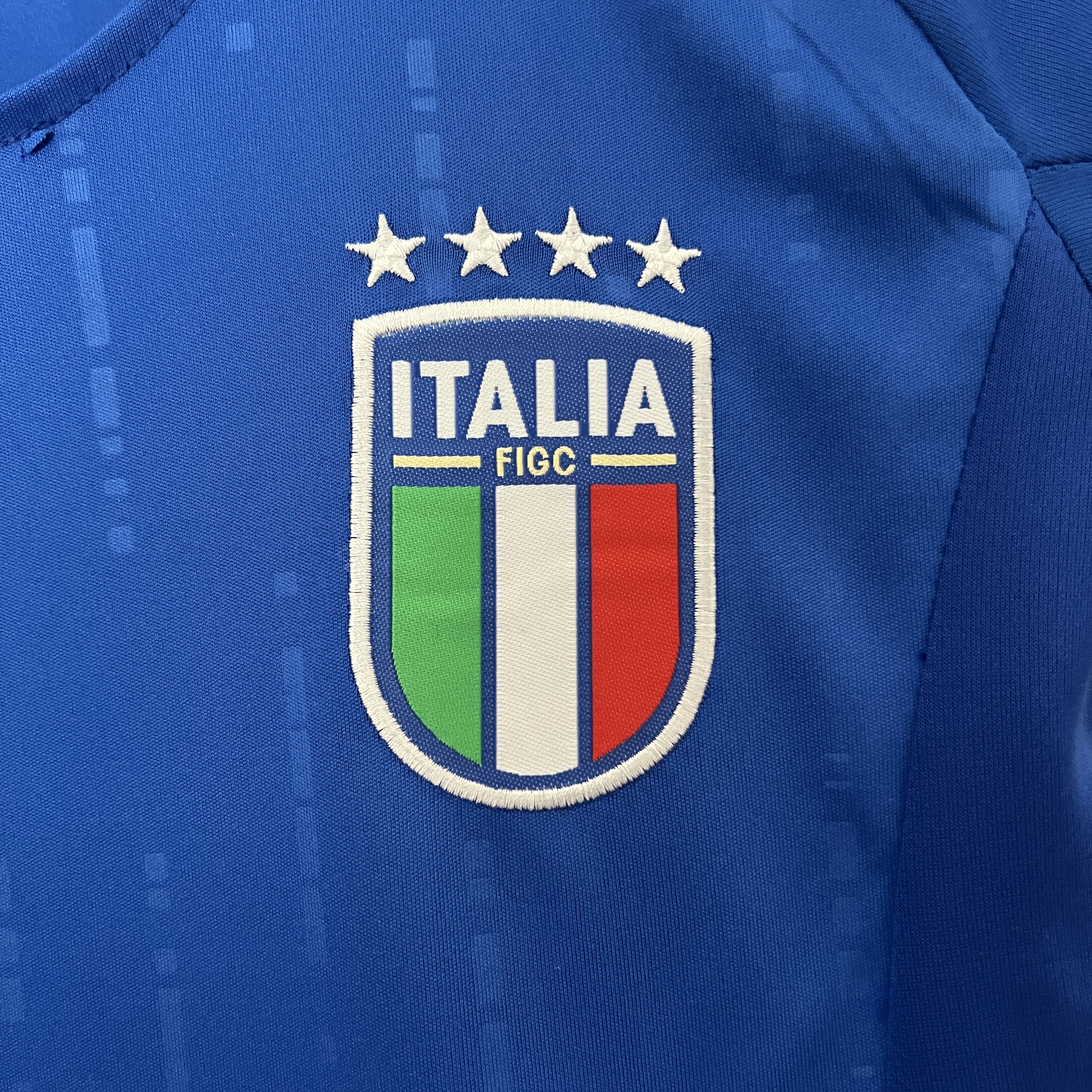 AlphaJersey-Italy 2024 Home Stadium Kids Kit