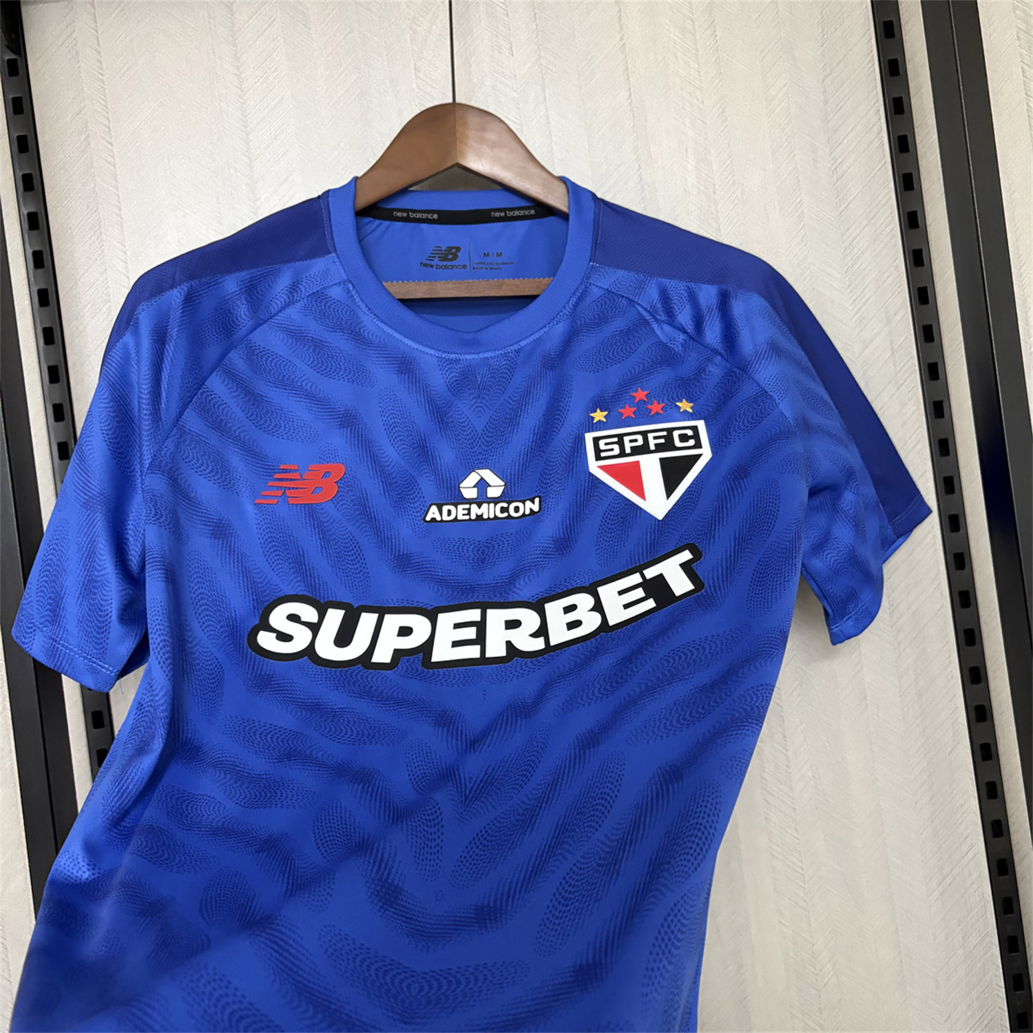 AJ-AlphaJersey-Sao Paulo 26-27 Blue Goalkeeper Jersey - Fans Version