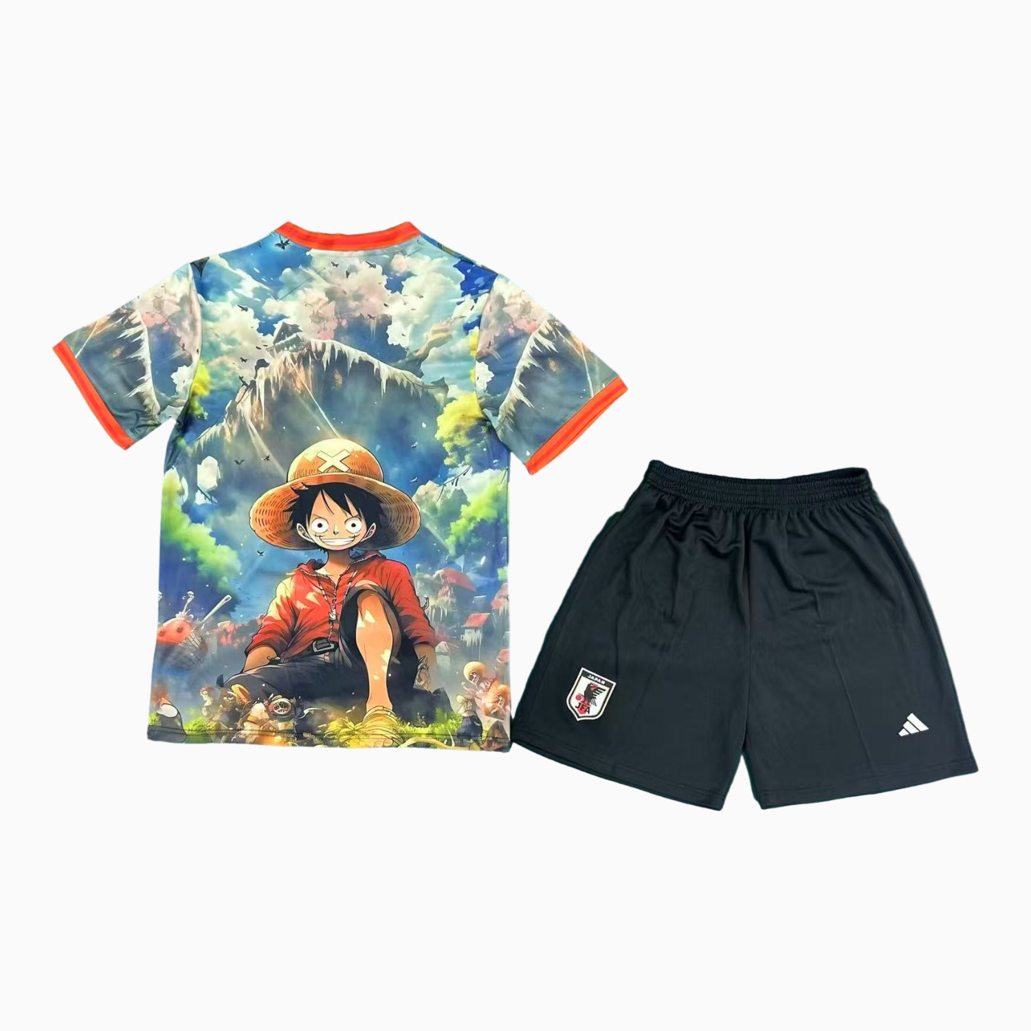 AlphaJersey-Japan 25-26 Luffy Childhood Special Men's Adult Jersey Set - Fans Version
