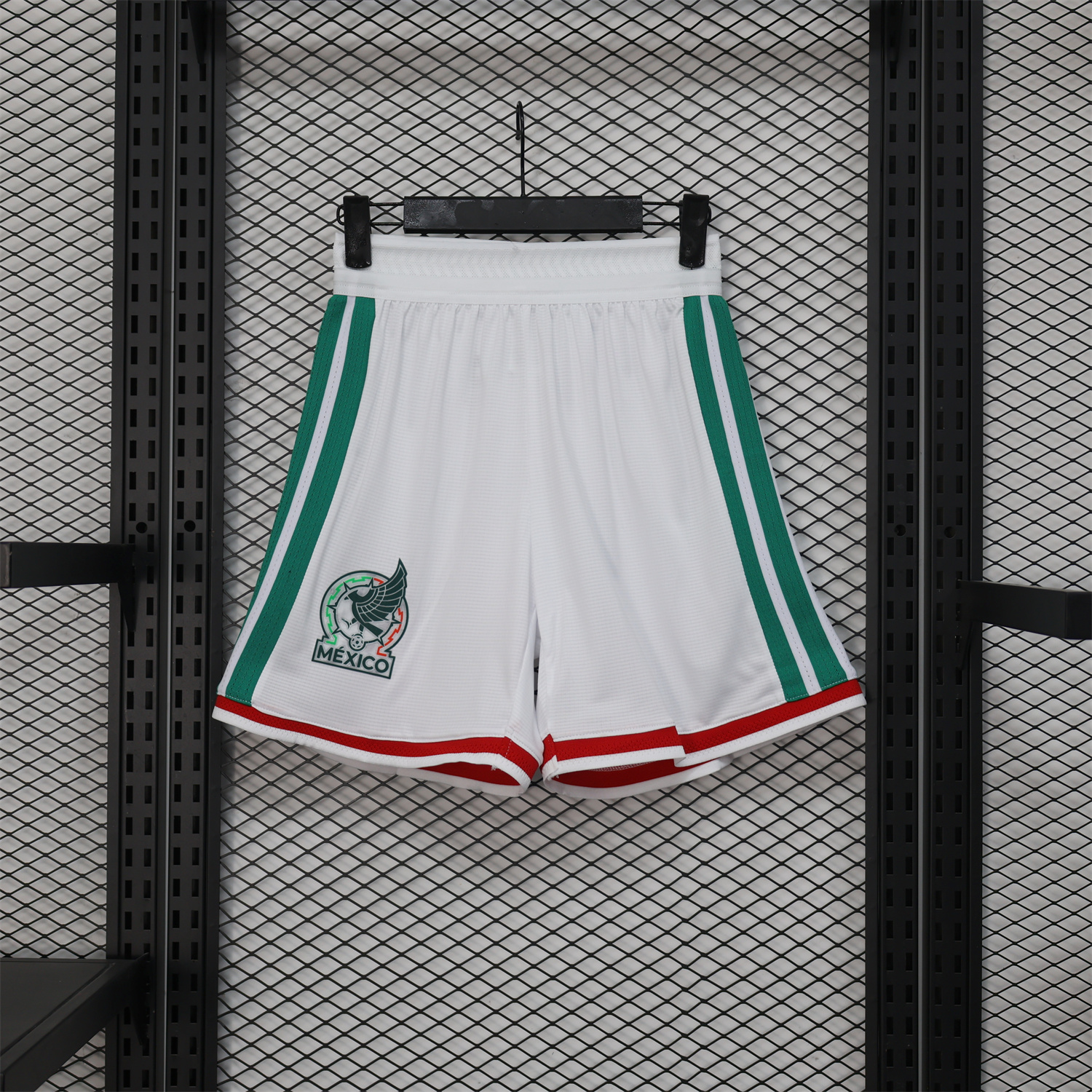 AlphaJersey-Mexico 2026 White Shorts - Player Version