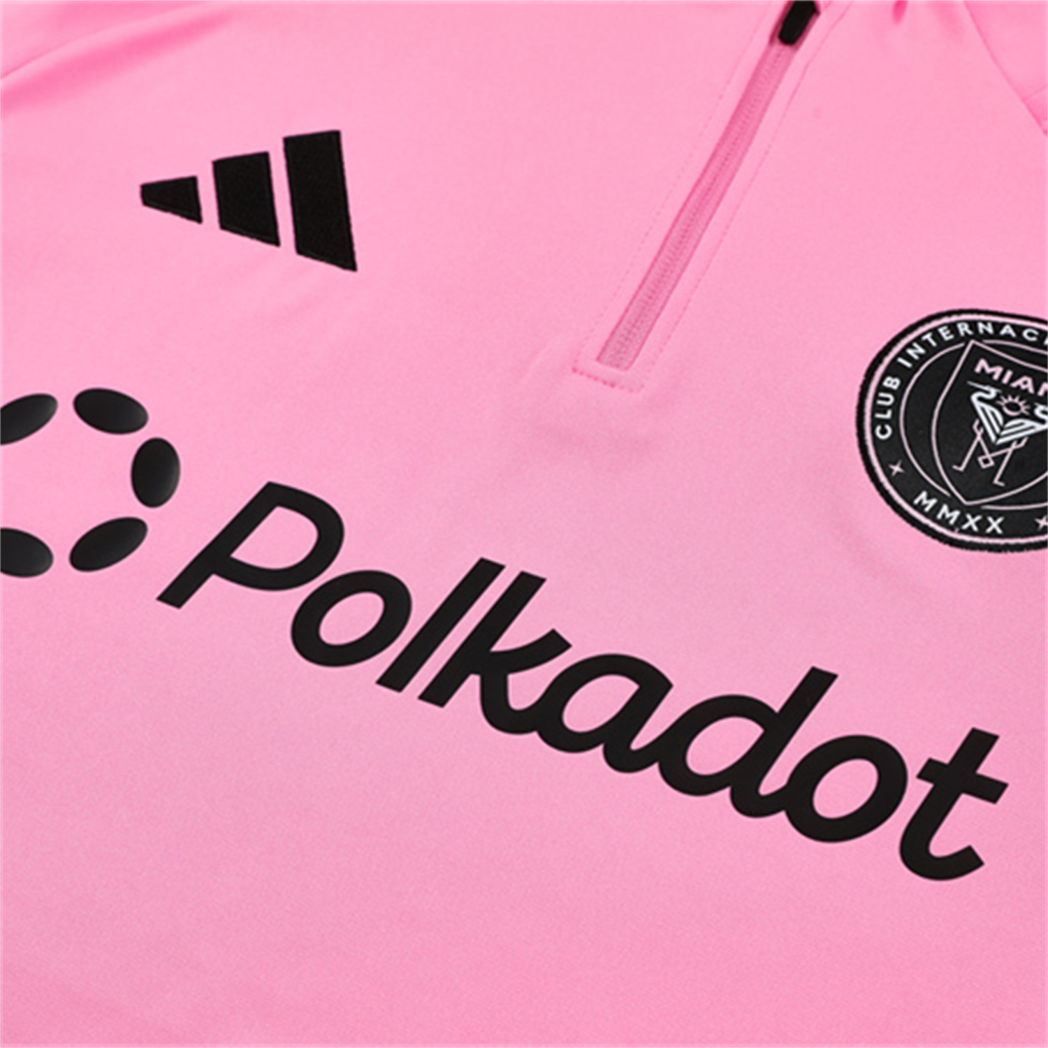 AlphaJersey-INT M.A.M 25-26 Kid Long Sleeves Training Set - Pink Top & Black Pants