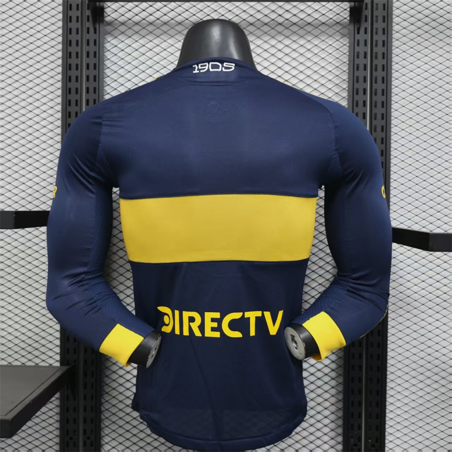 AlphaJersey-Boca Juniors 25-26 Home Long Sleeves Jersey - Player Version
