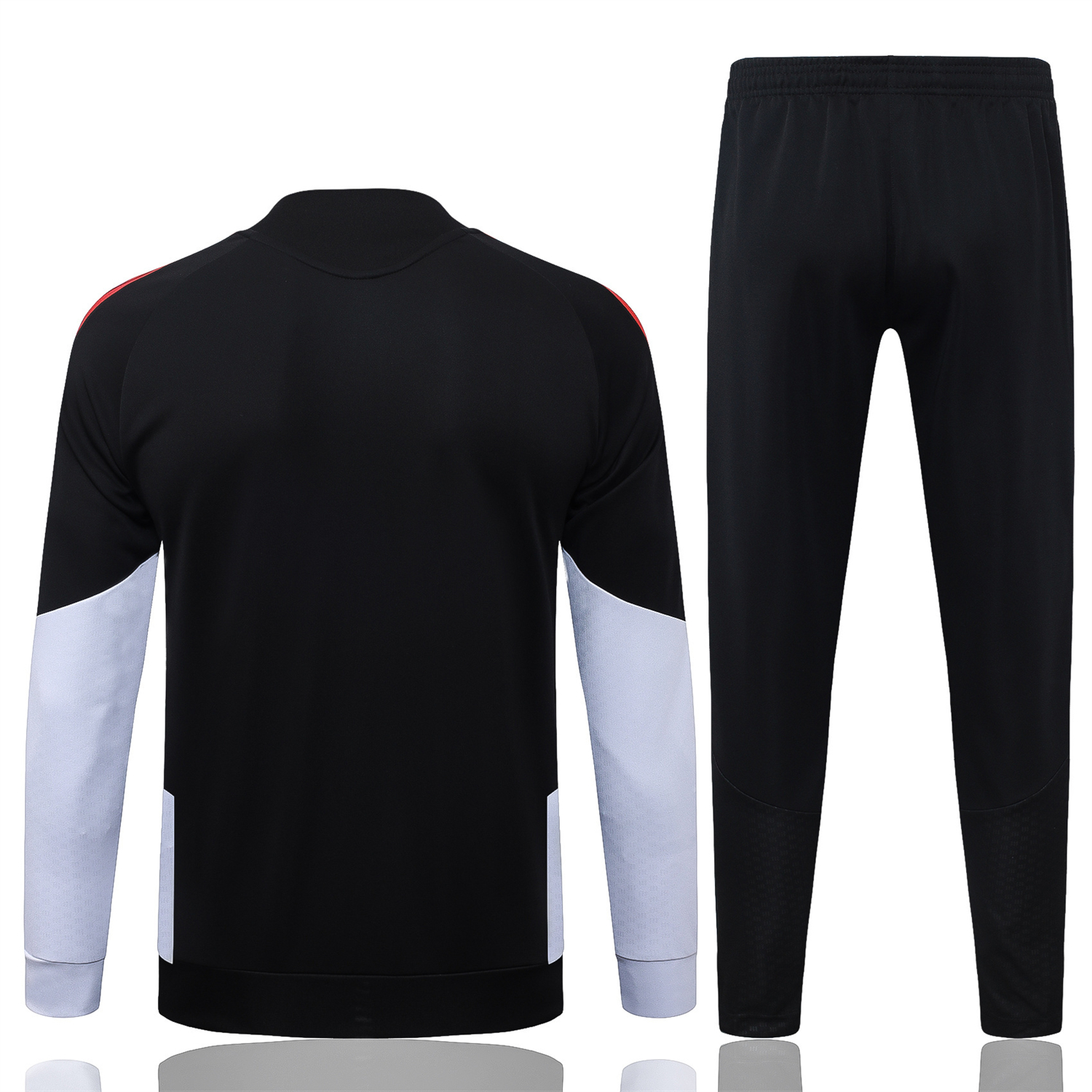AlphaJersey-Arsenal 26-27 Jacket Training Tracksuit - Red Edge Black Jackets & Pants