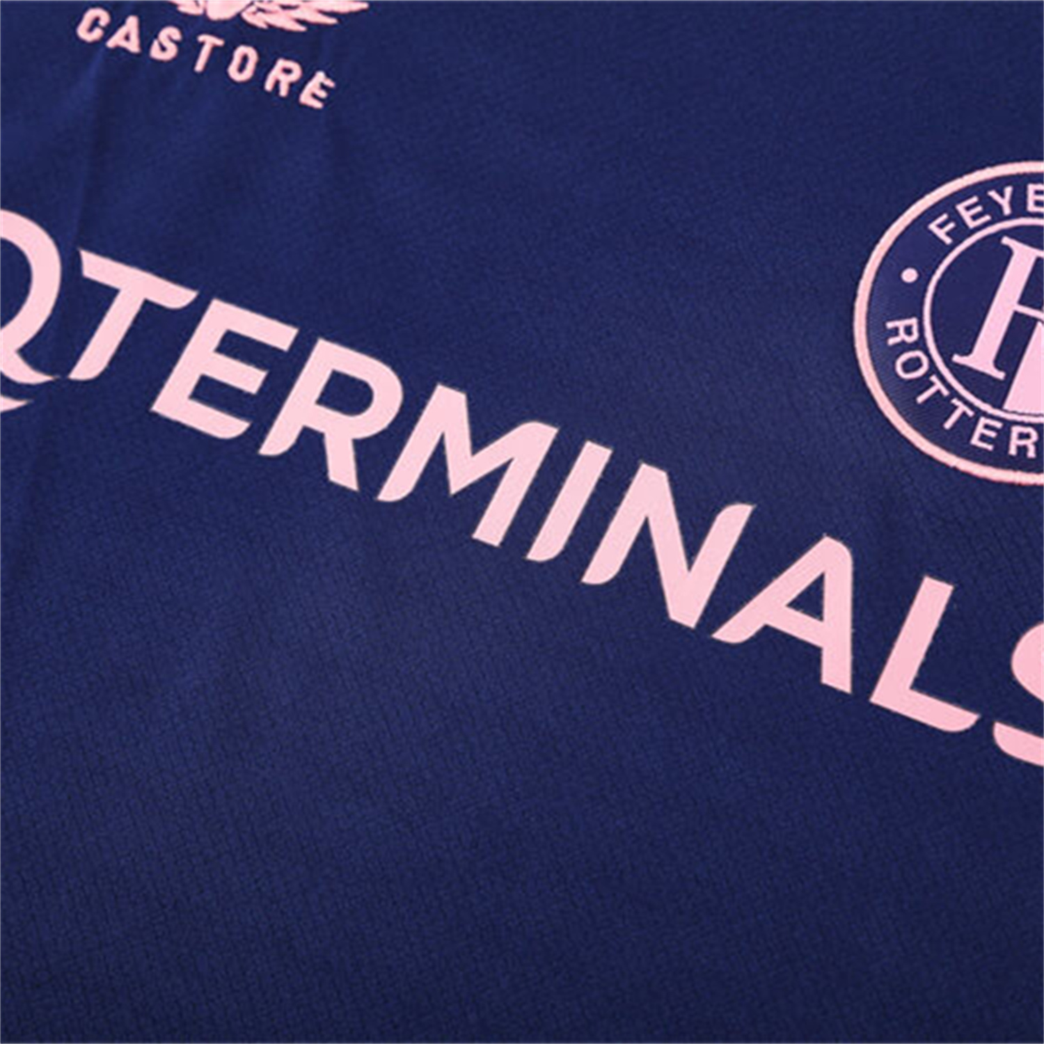 AlphaJersey-Feyenoord 25-26 Short-Sleeve Training Set - Royal Blue Top & Royal Blue Shorts