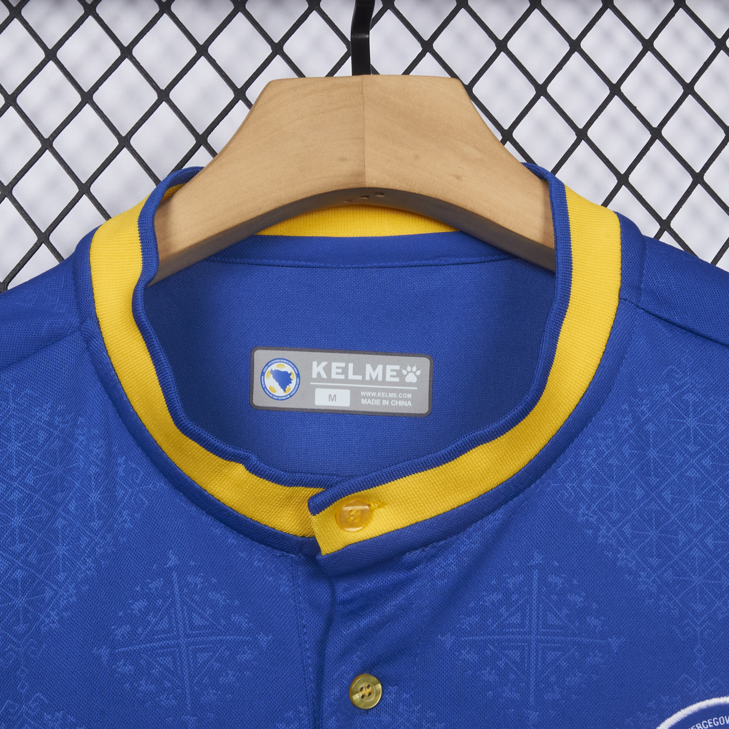 AlphaJersey-Bosnia and Herzegovina 2026 Home Jersey - Fans Version