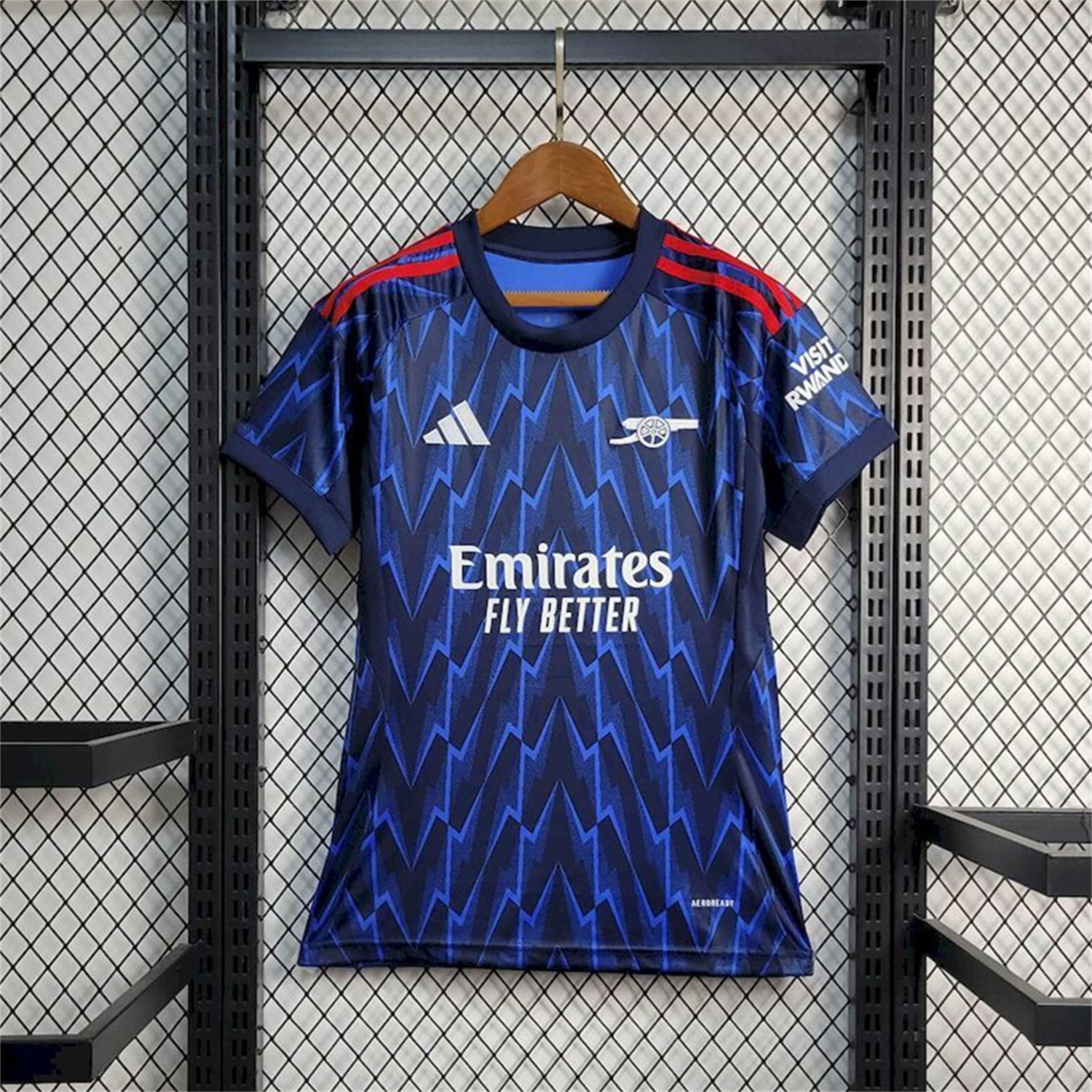 AlphaJersey-Women's Arsenal 25-26 Away Blue Jersey