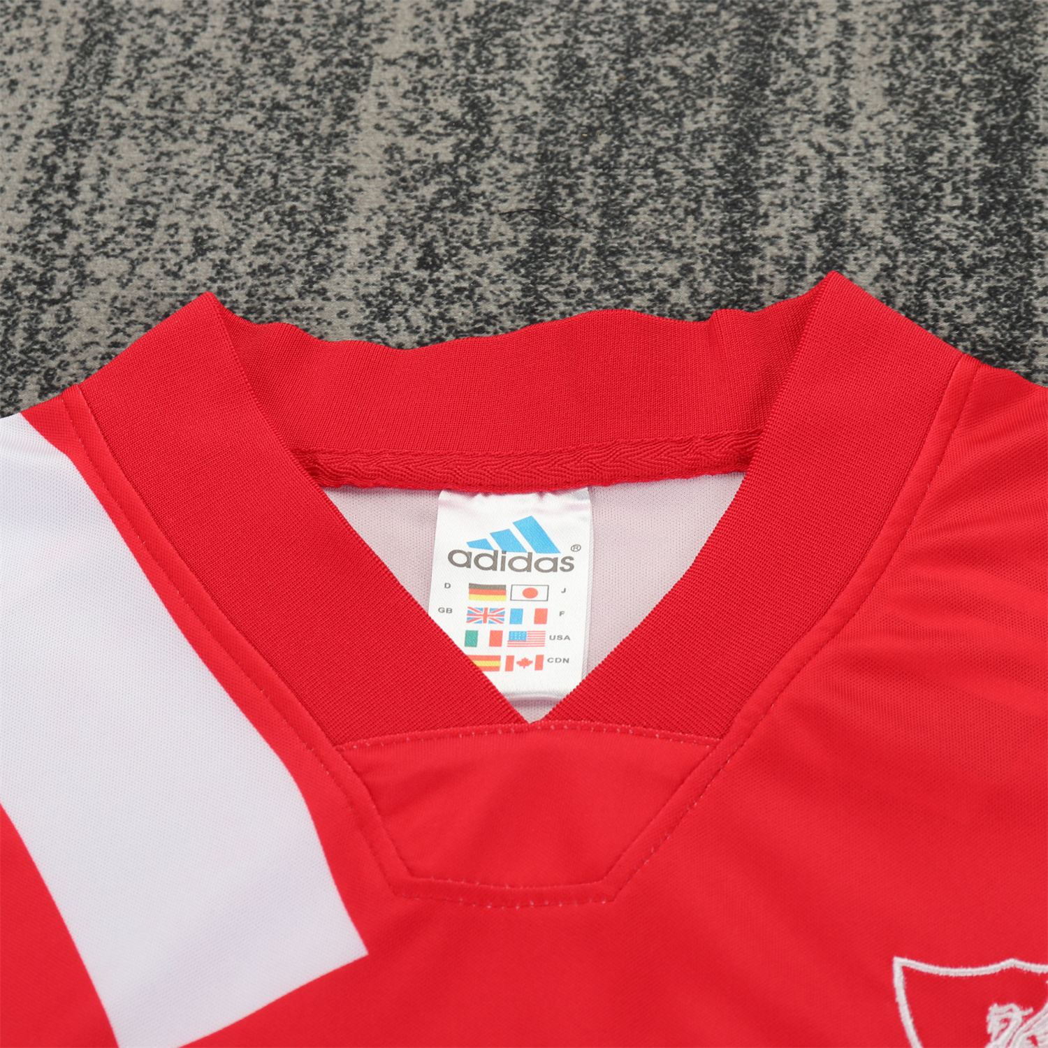 AlphaJersey-Retro Liver.pool 1991-92 Home Kids Kit