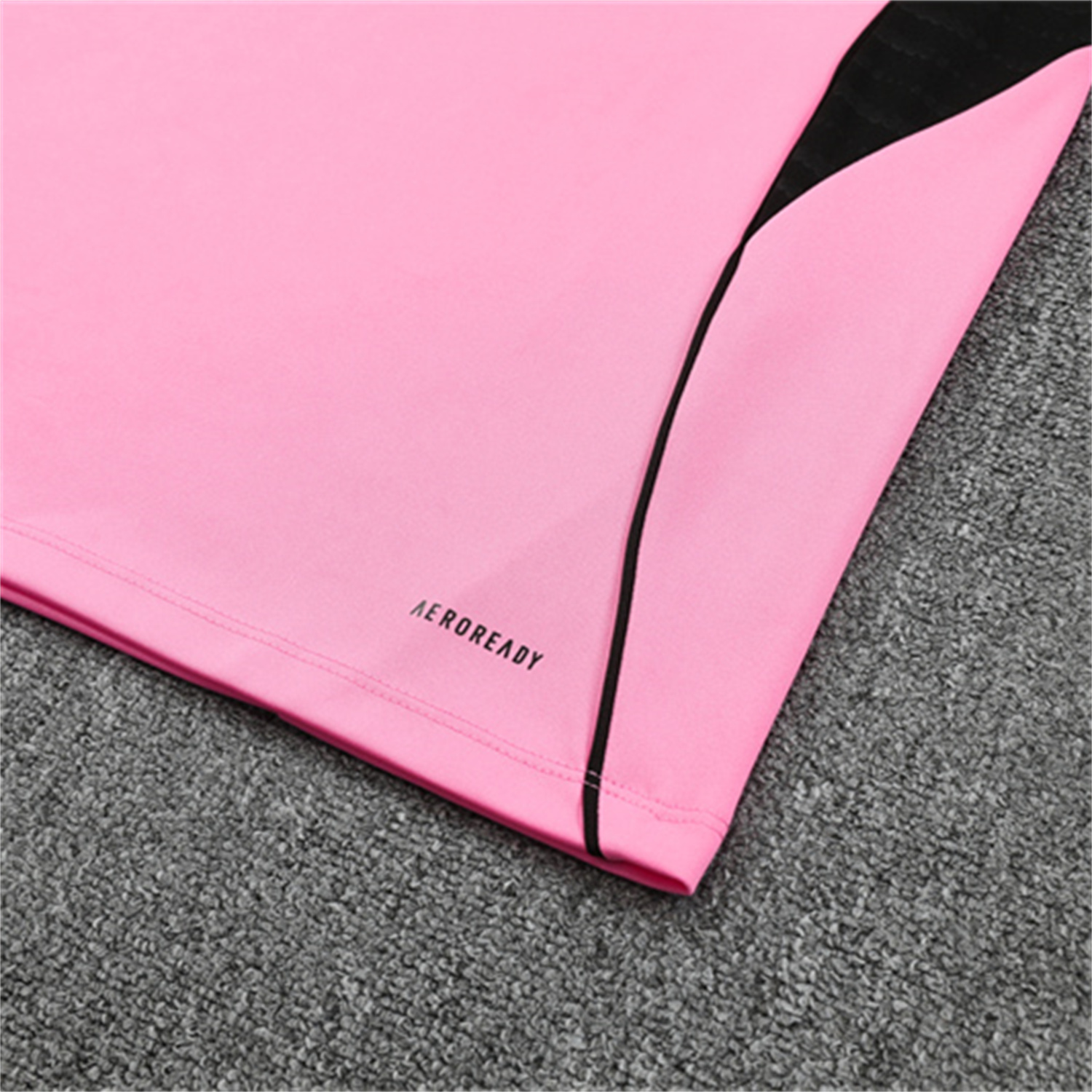 AlphaJersey-INT M.A.M 25-26 Kid Long Sleeves Training Set - Pink Top & Black Pants