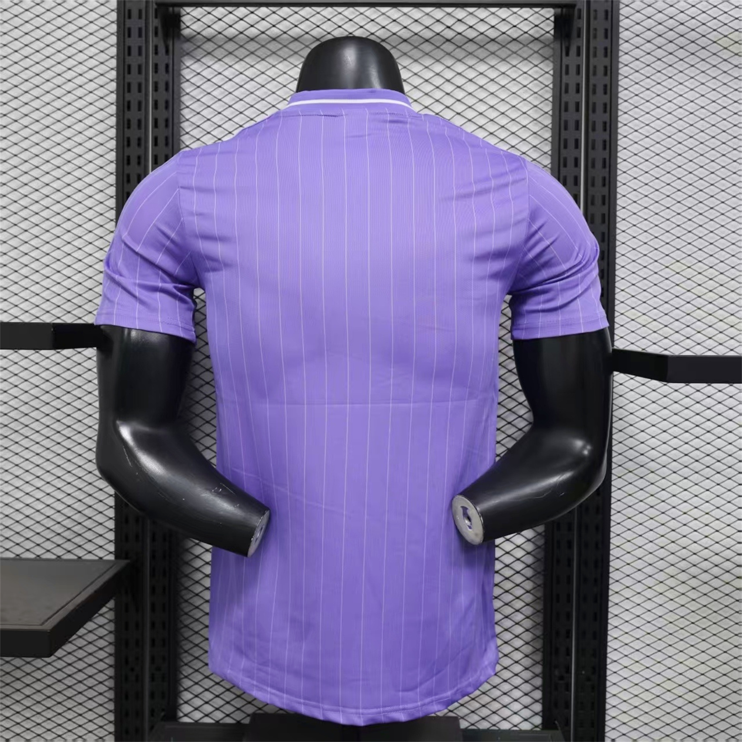AlphaJersey-Real Madrid 25-26 Icon Range Trefoil Light Purple Travel Jersey - Player Version