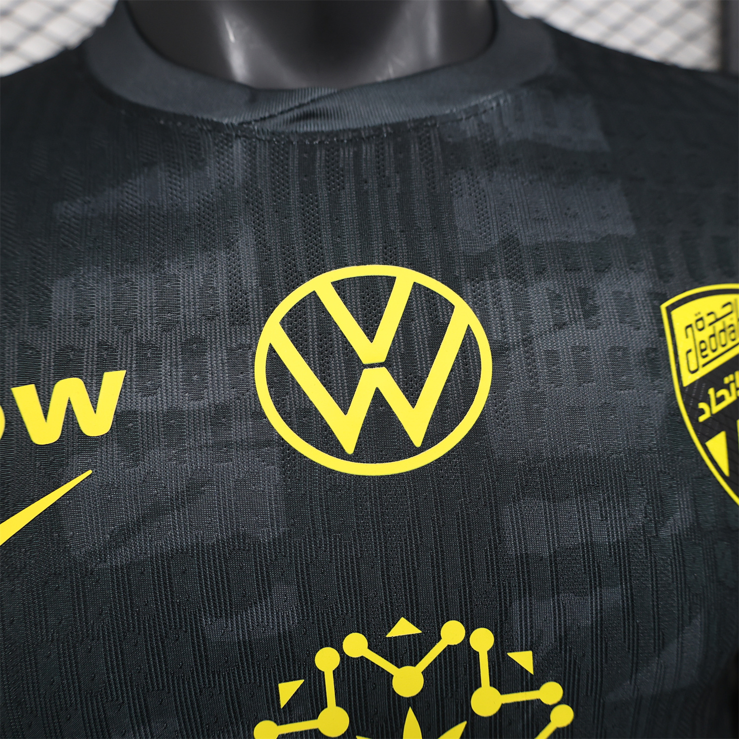 AlphaJersey-Al Ittihad Jeddah United 25-26 Third Jersey With Chest Sponsor - Player Version