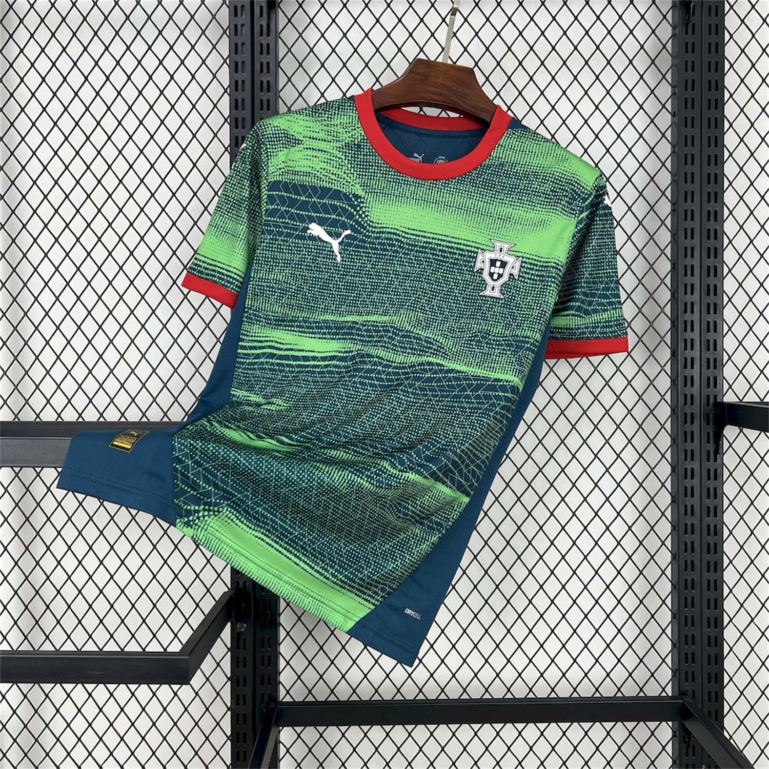 AlphaJersey-Portugal 2025-26 Green Esports Jersey - Fans Version