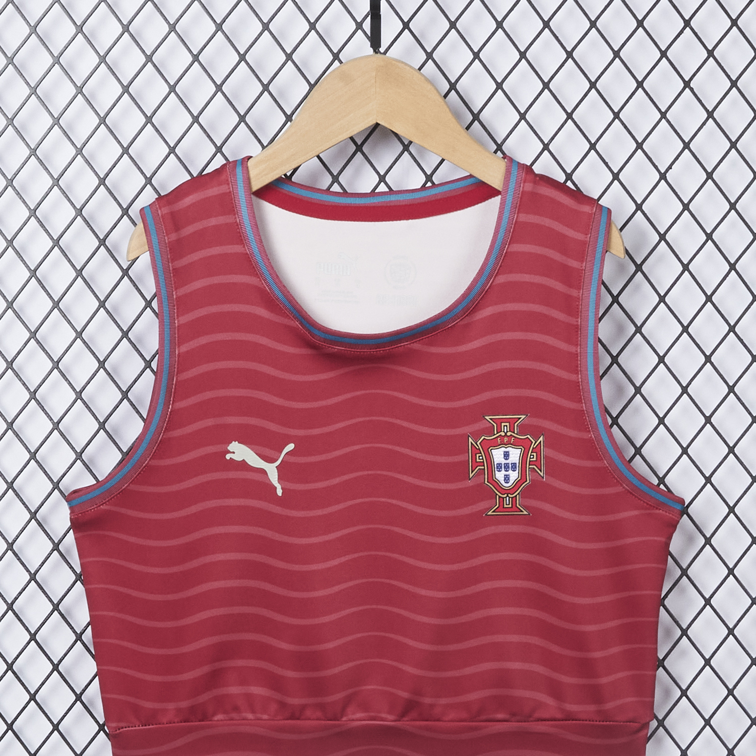 AlphaJersey-Women's Portugal 2026 Home Yoga Vest