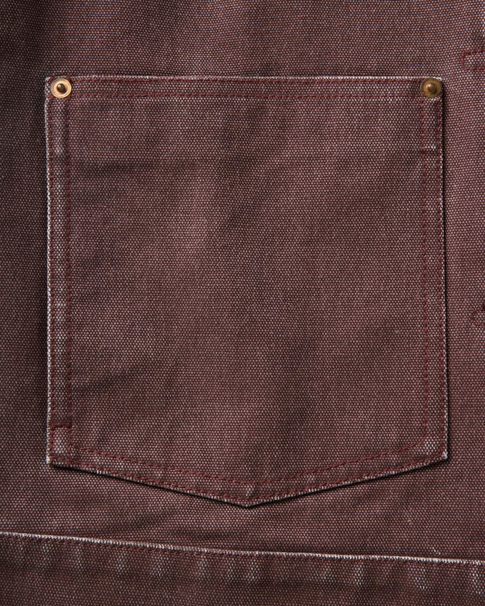 The Ryder Jacket in Burgundy Chipped Canvas | Modern Menswear by yycbvcnbmmnbm