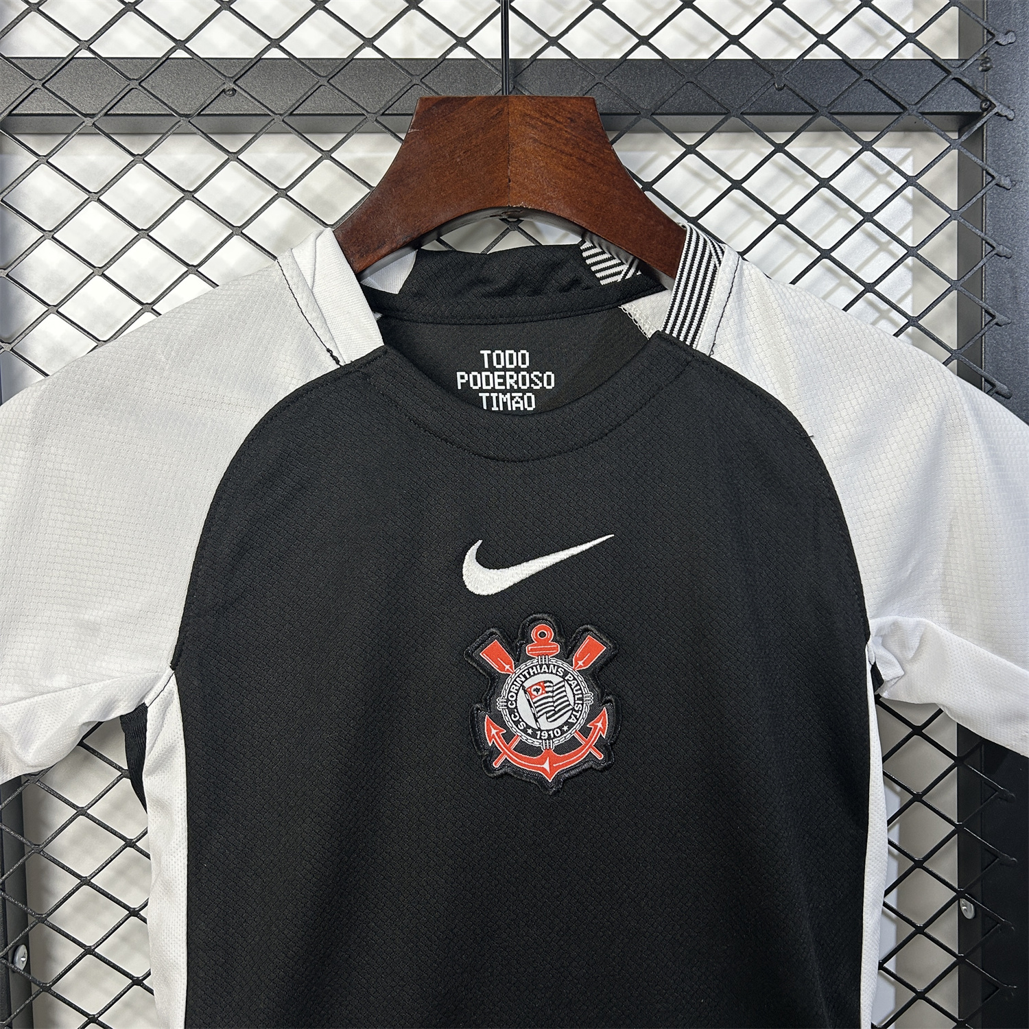 AlphaJersey-Corinthians 25-26 Home Kids Kit
