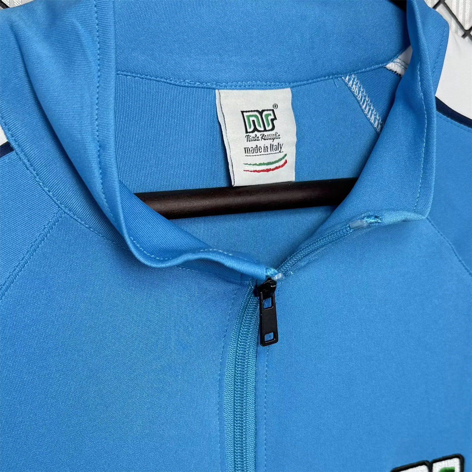 AlphaJersey-Retro Napoli 1988-89 Blue Windbreaker