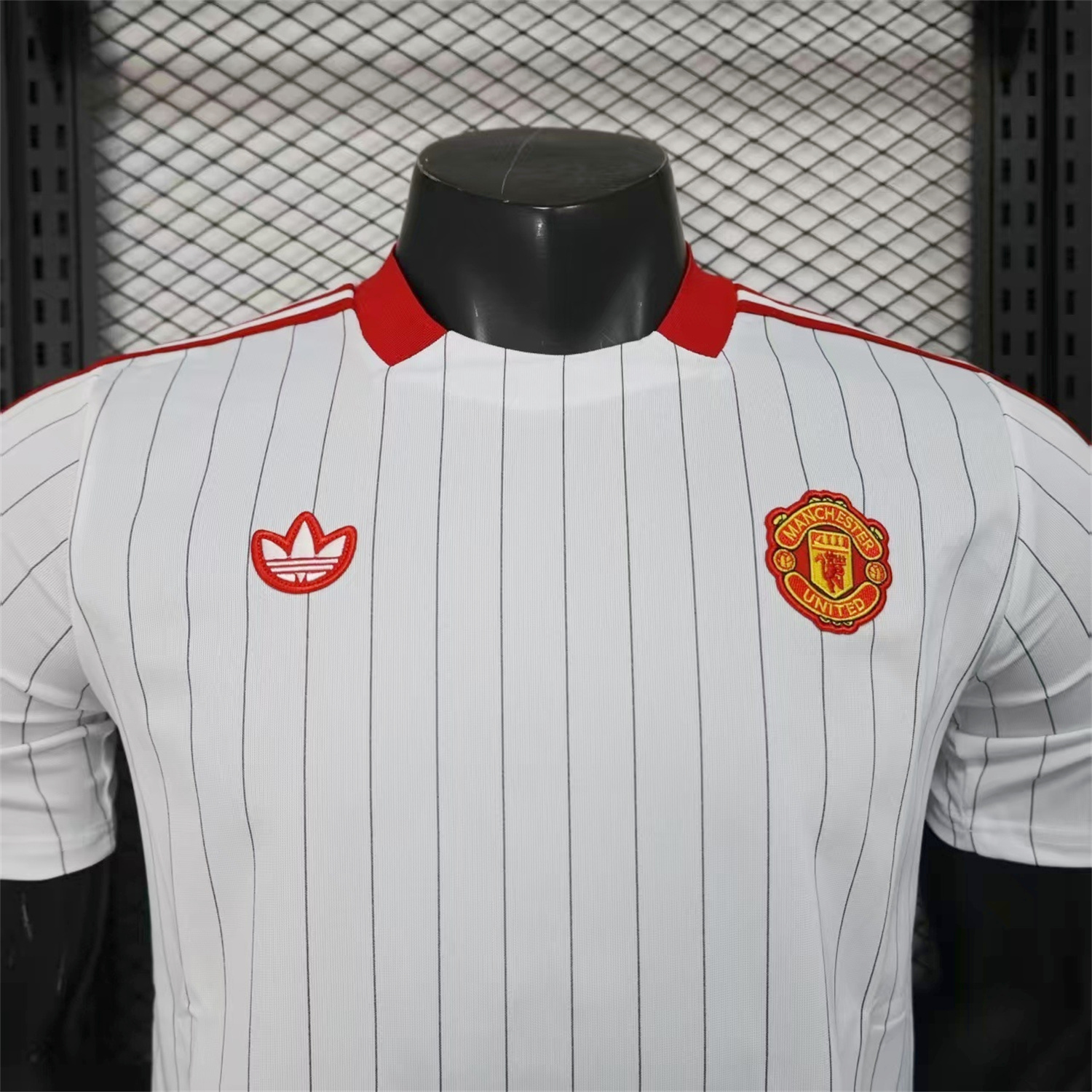 AlphaJersey-Manchester United 25-26 Icon Travel Special Red Jersey - Player Version
