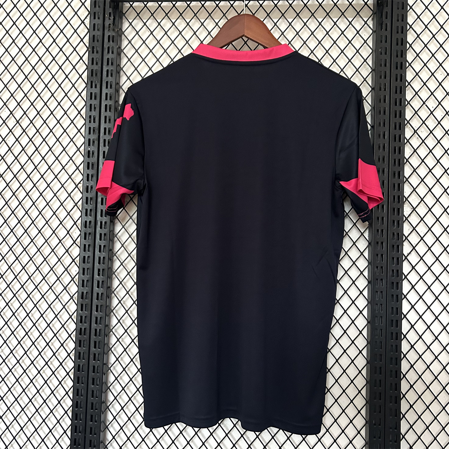 AlphaJersey-Morocco 25-26 Black Pink Training Jersey - Fans Version