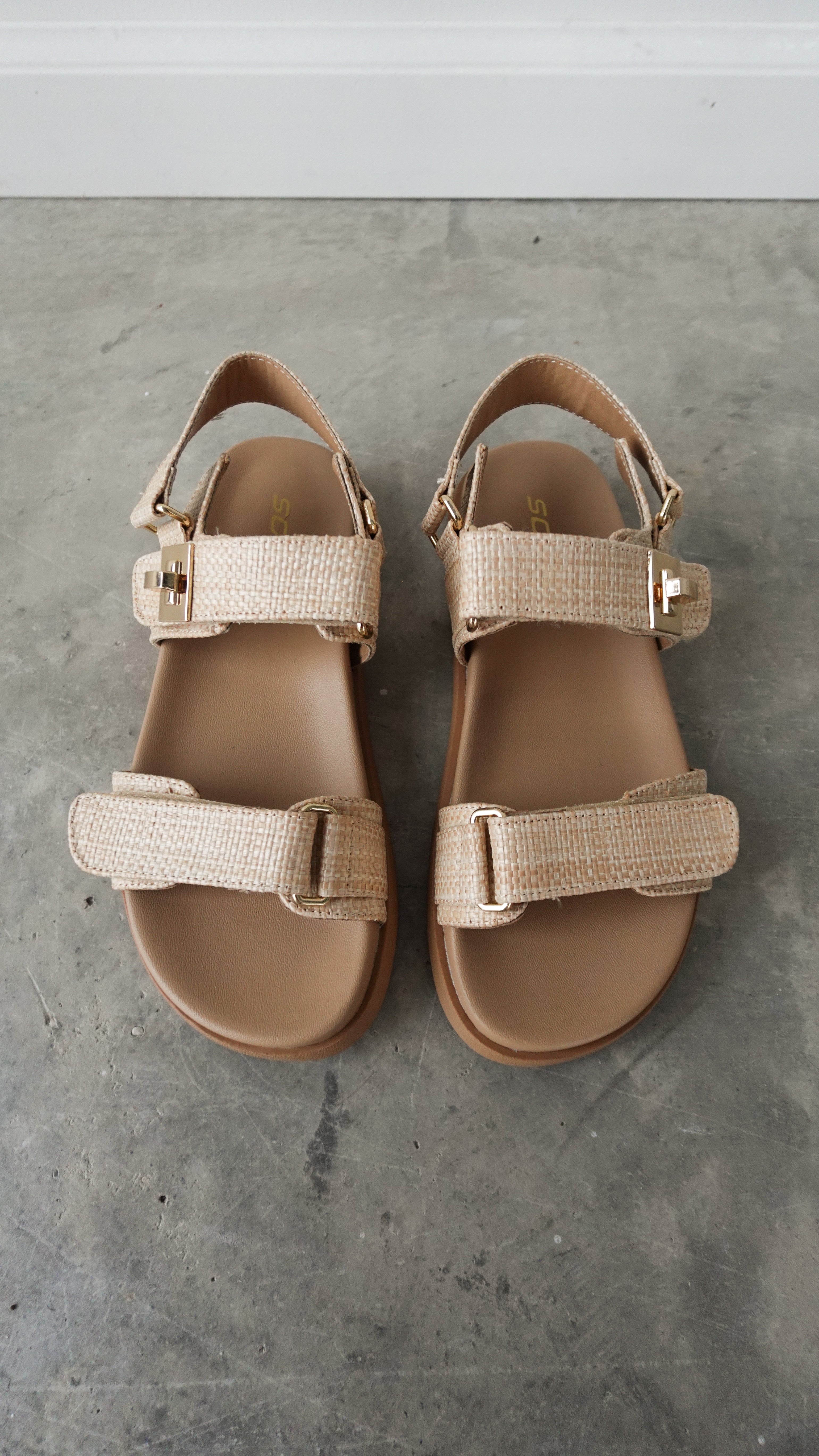 Natural Raffia Slingback Sandals | Elegant Women's Fashion by coolavocek