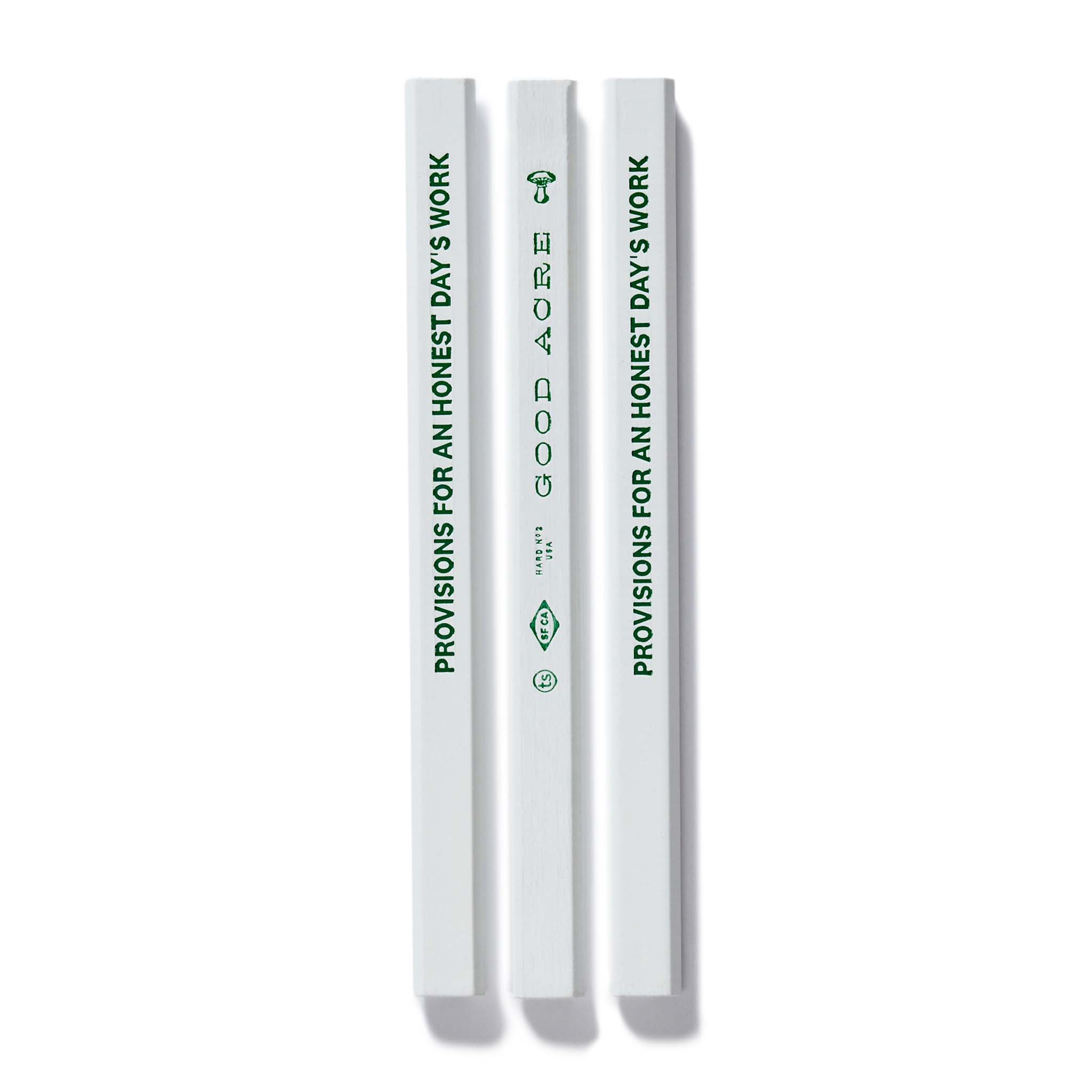 The Good Acre Carpenter Pencil (3-Pack) | Modern Menswear by yycbvcnbmmnbm