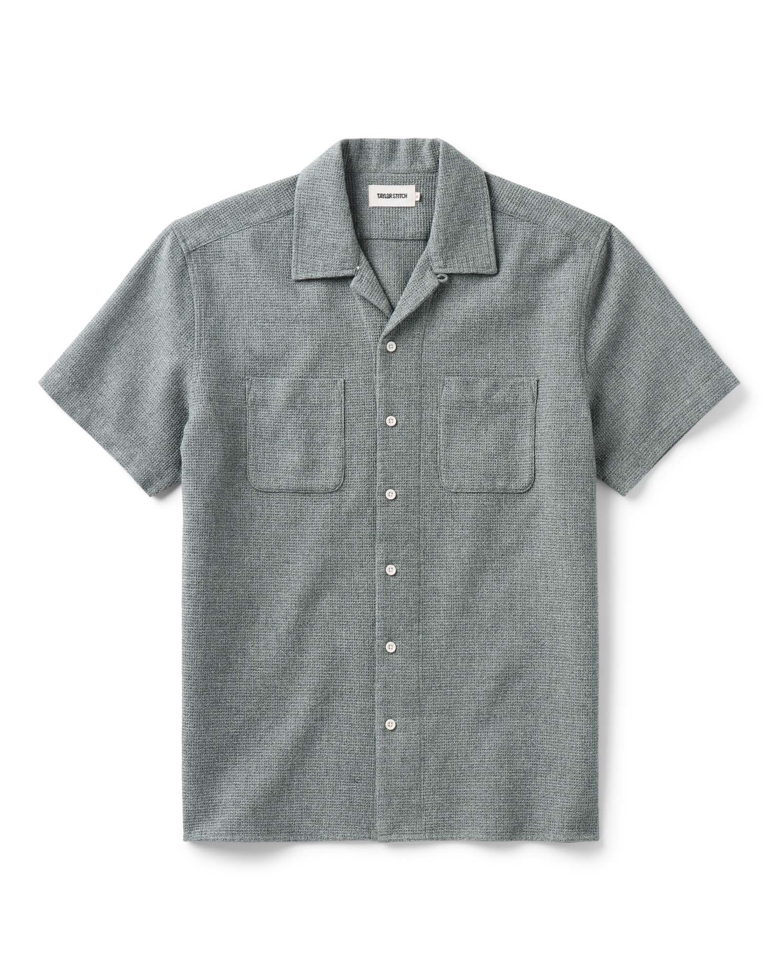 The Conrad Shirt in Deep Sea Twist | Modern Menswear by yycbvcnbmmnbm