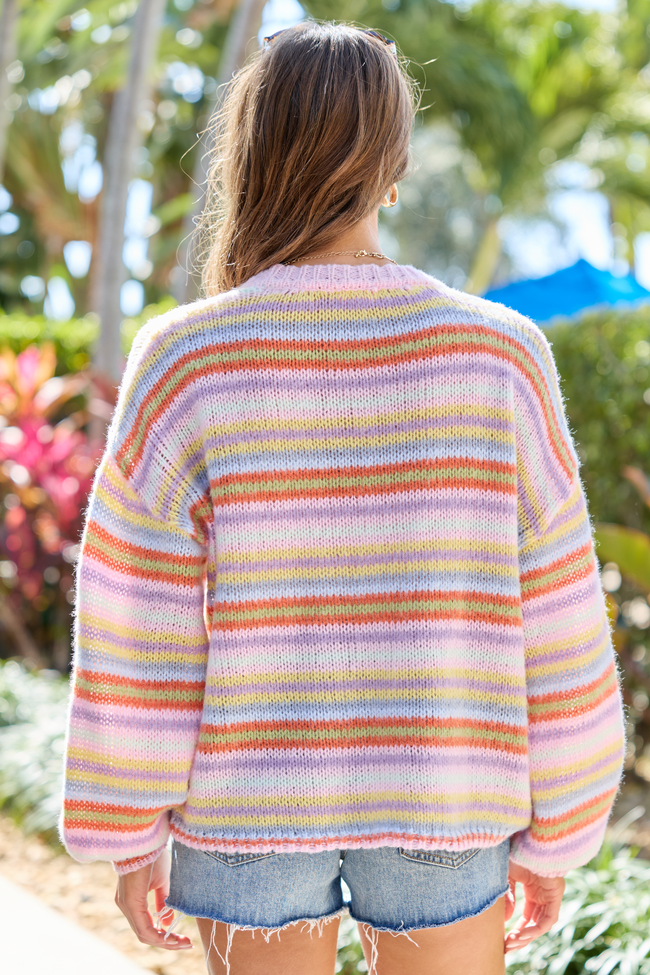 Marissa Multi Striped Cardigan | Elegant Women's Fashion by coolavocek