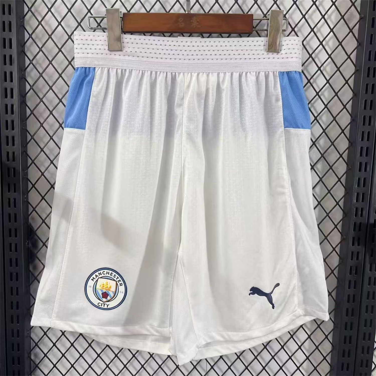 AlphaJersey-Manchester City 25-26 Home White Shorts - Player Version