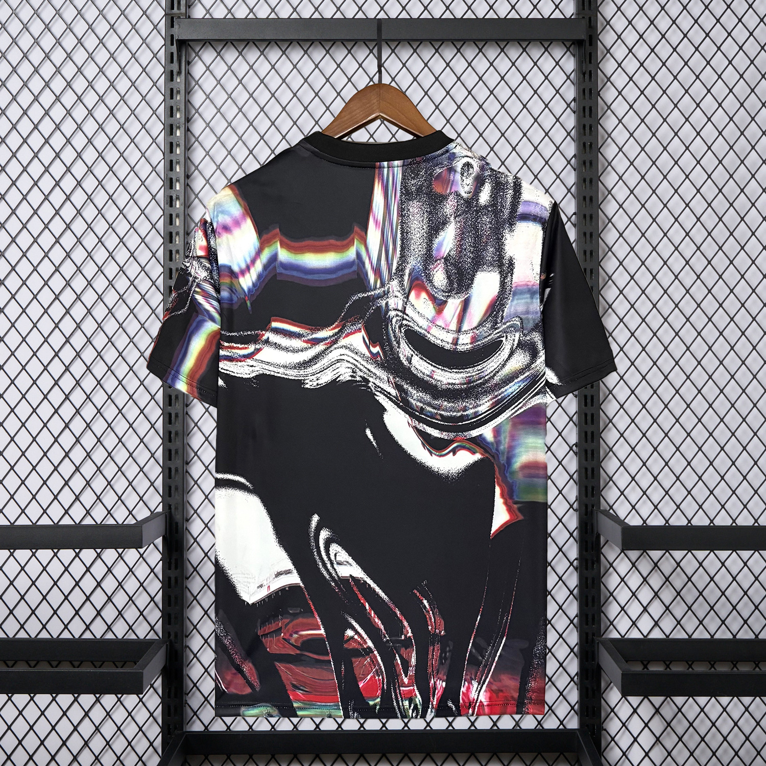 AlphaJersey-Manchester United 25-26 Ripples Black Special Jersey - Fans Version