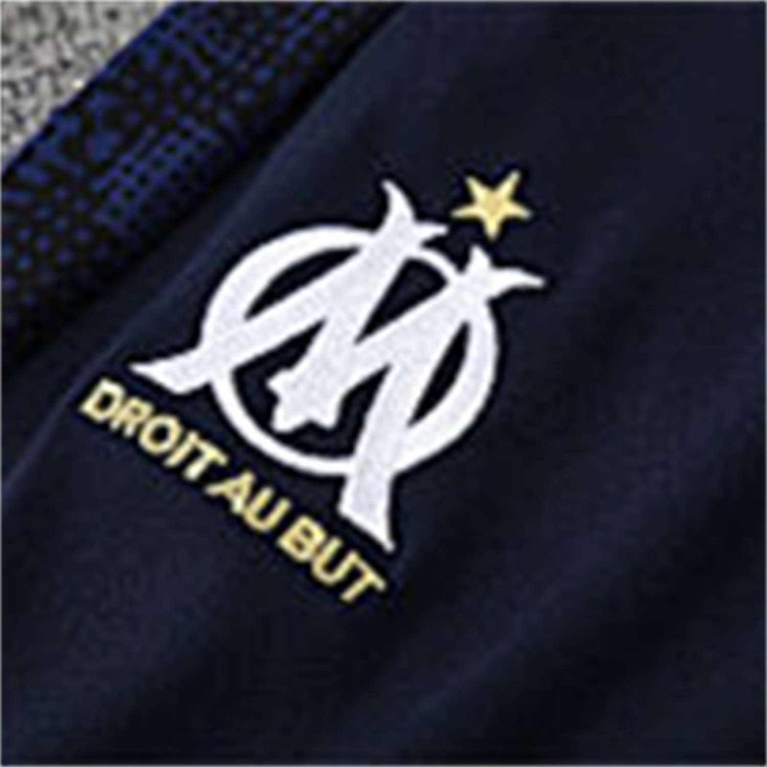 AlphaJersey-Marseille 25-26 Kids Long Sleeve Training Set - Nattierblue Top & Deep Blue Pants
