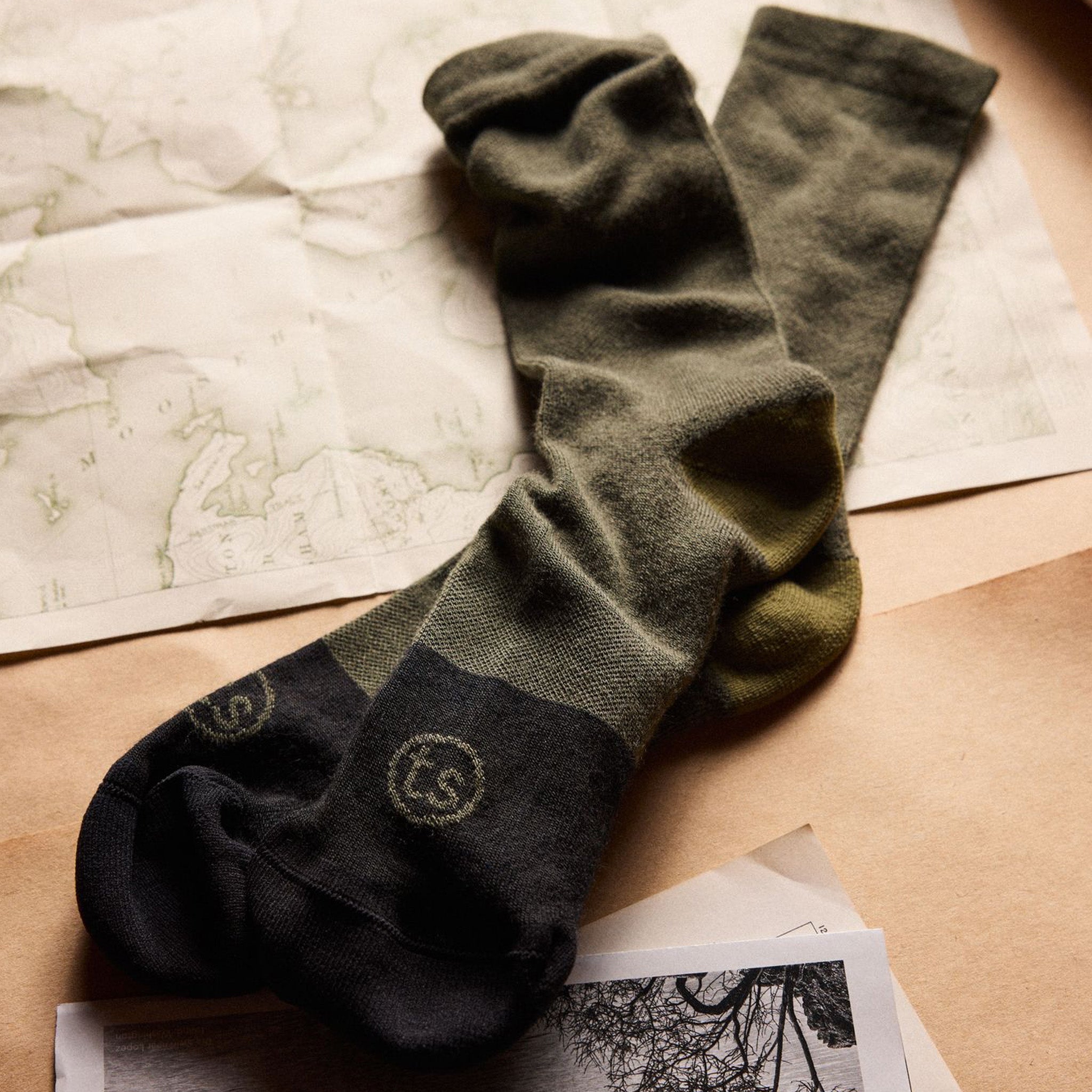 The Merino Sock in Olive | Modern Menswear by yycbvcnbmmnbm