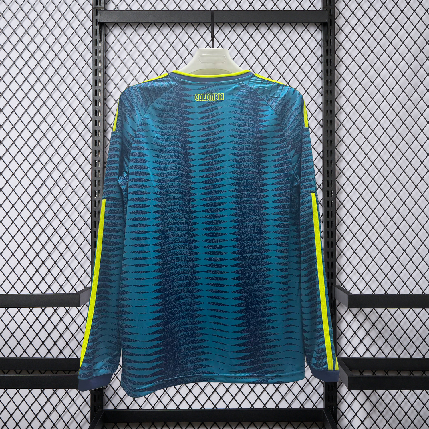 AlphaJersey-Colombia 2026 Away Long Sleeves Jersey - Fans Version