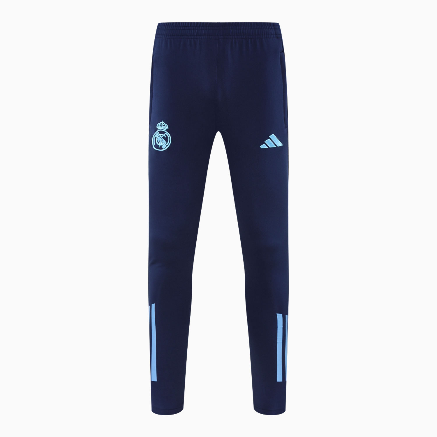 AlphaJersey-Real Madrid 25-26 Training Hoodie Set - Blue Hoodie and Deep Blue Pants