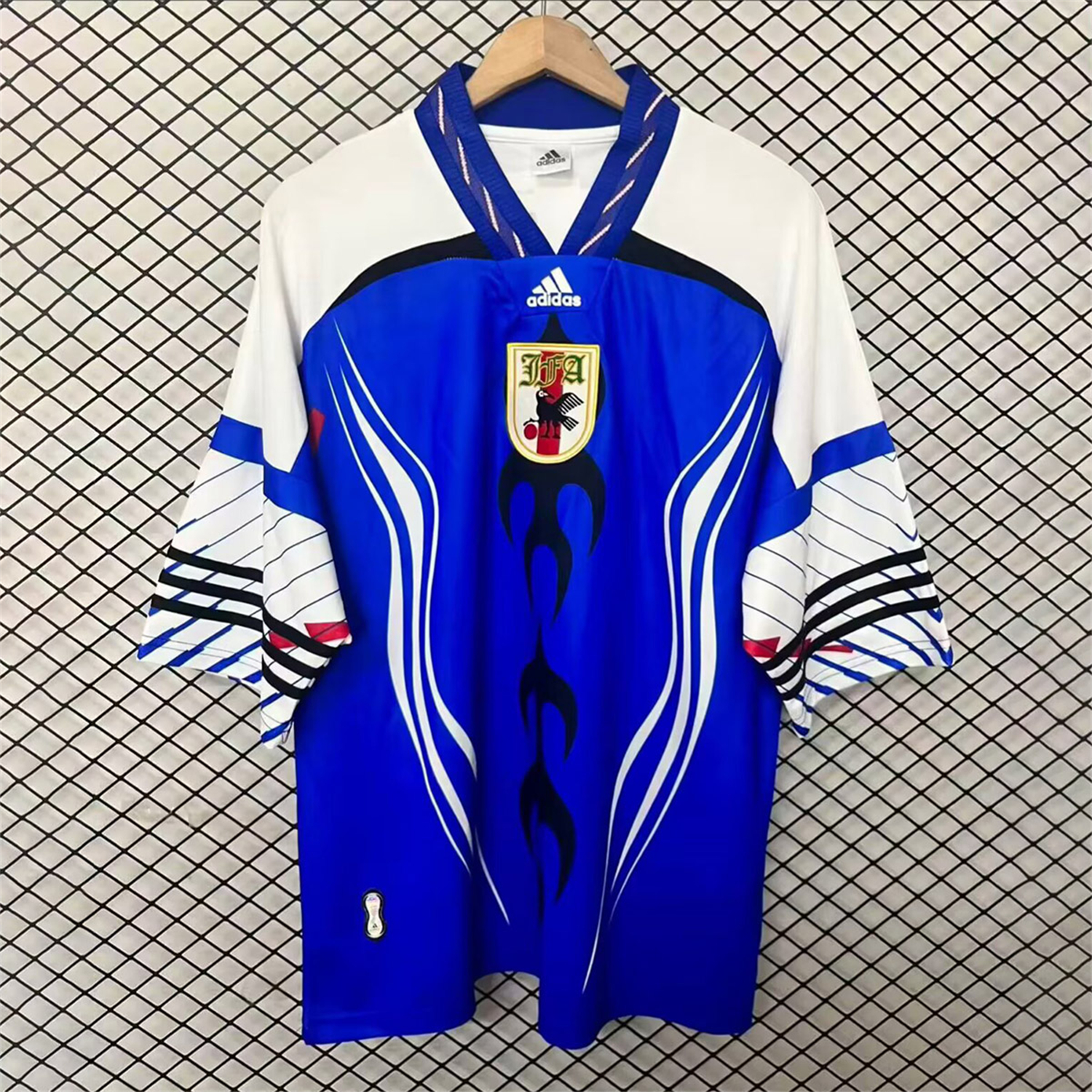 AlphaJersey-Japan 2026 Retro Style Blue Jersey - Fans Version