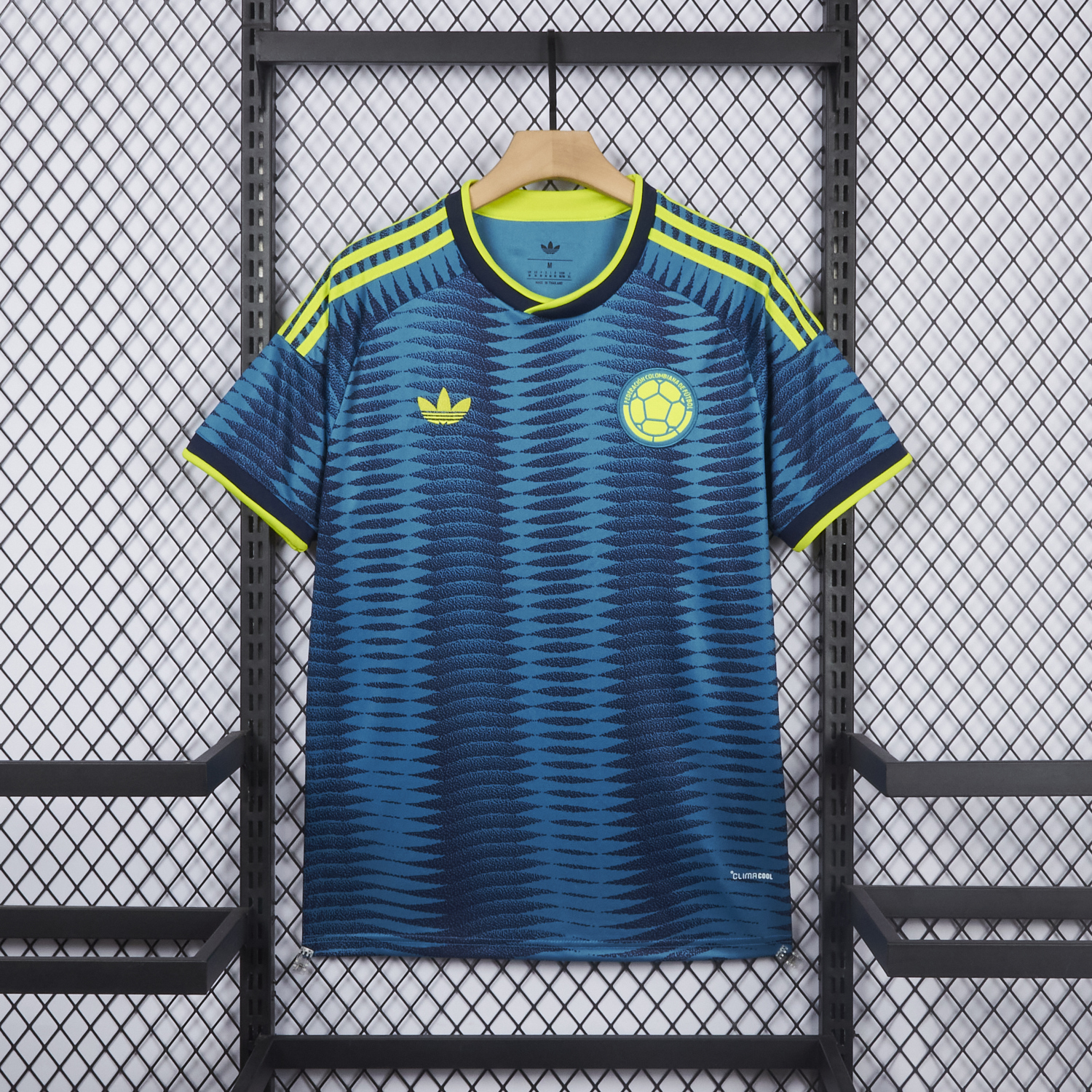 AlphaJersey-Colombia 2026 Away Blue Jersey - Fans Version