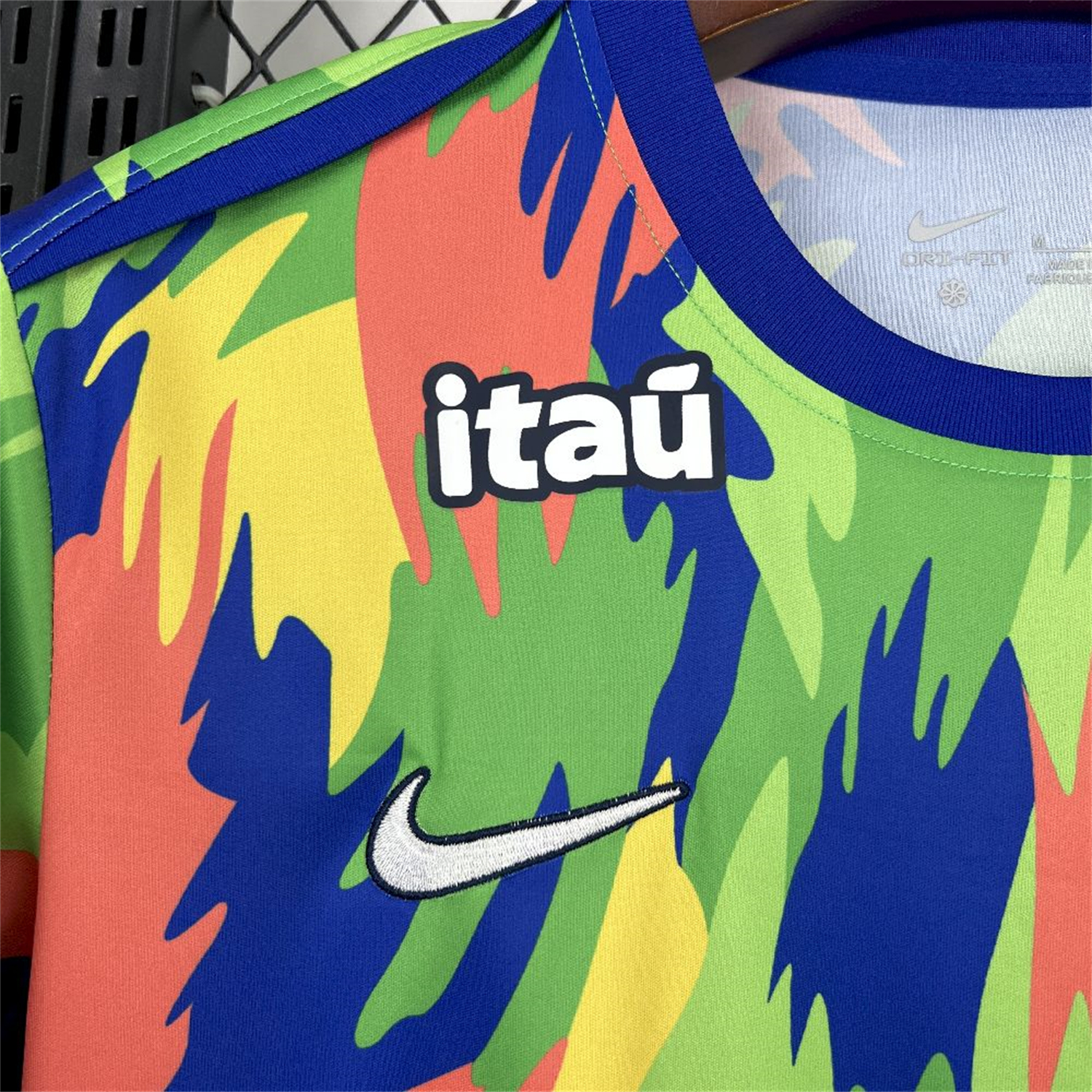 AlphaJersey-Brazil 25-26 Green Training Jersey - Fans Version