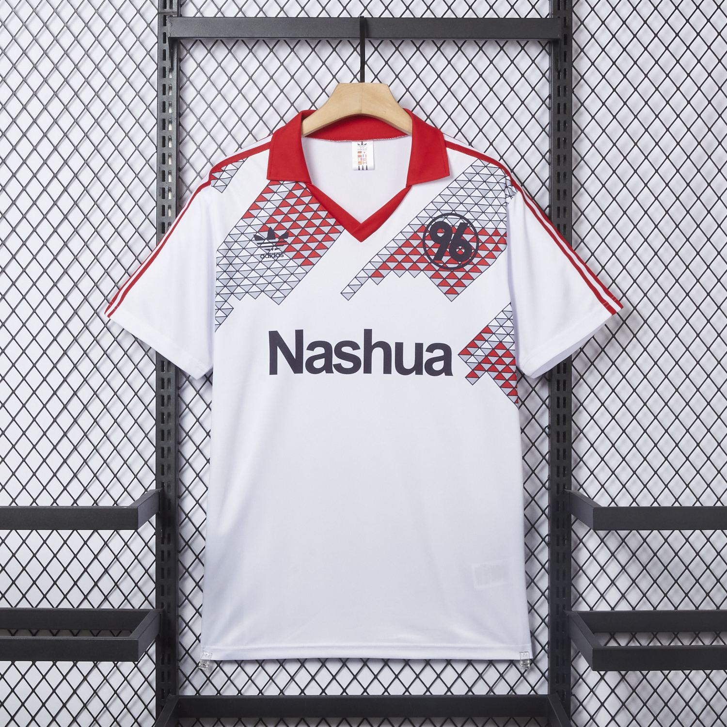 AlphaJersey-Retro Hannover 96 1988-91 White Commemorative Jersey