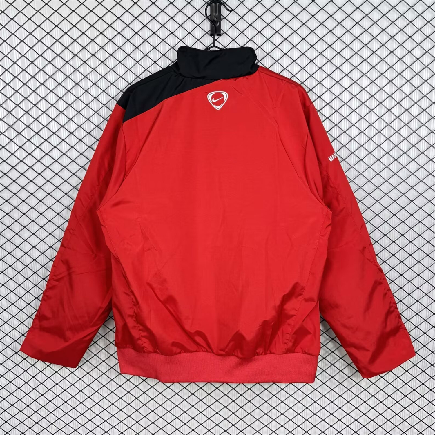 AlphaJersey-Retro Manchester United 2007-08 Red Windbreaker Jacket