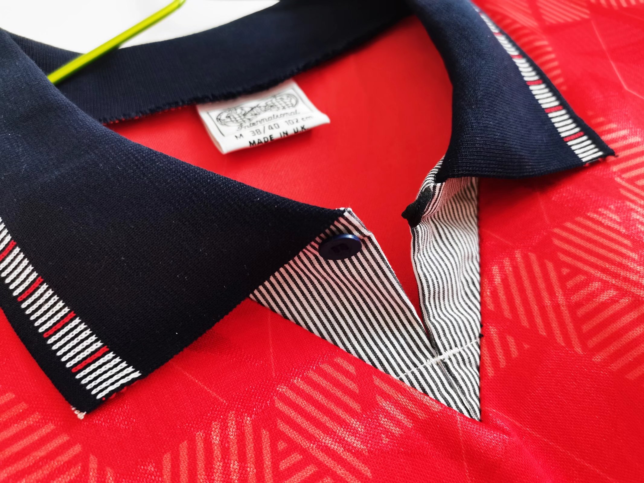 AlphaJersey-Retro England 1990 Away Stadium Jersey